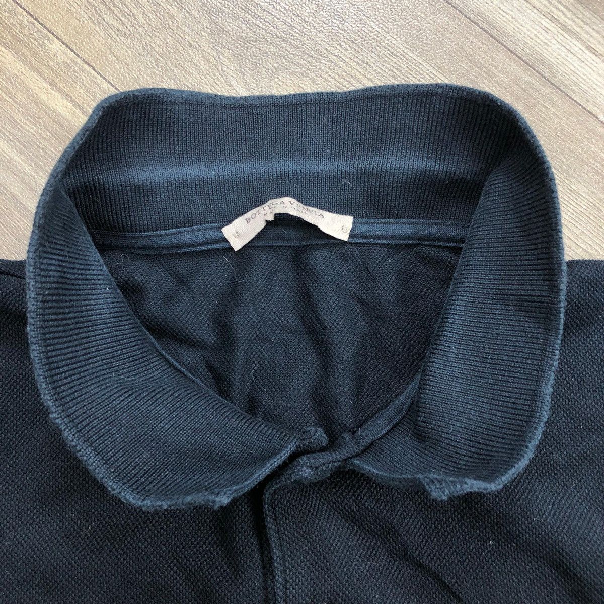 Bottega Veneta 90s Vintage Bottega Veneta Polo Shirt Italian Design Size US S / EU 44-46 / 1 - 8 Thumbnail