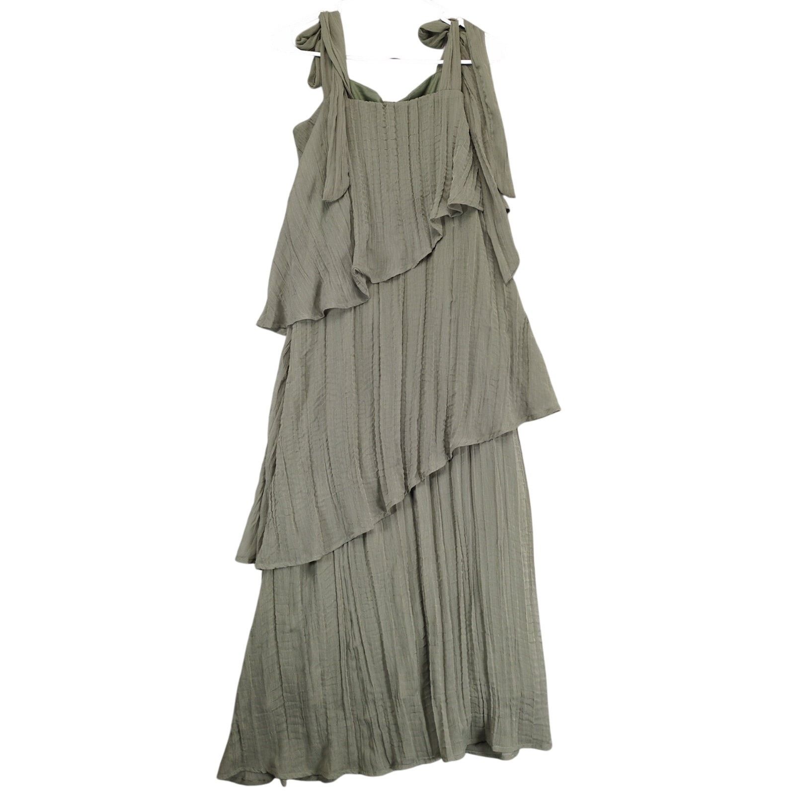 Other NWT Accent Prone Chiffon Tiered Layered Maxi Dress M Size M / US 6-8 / IT 42-44 - 3 Thumbnail