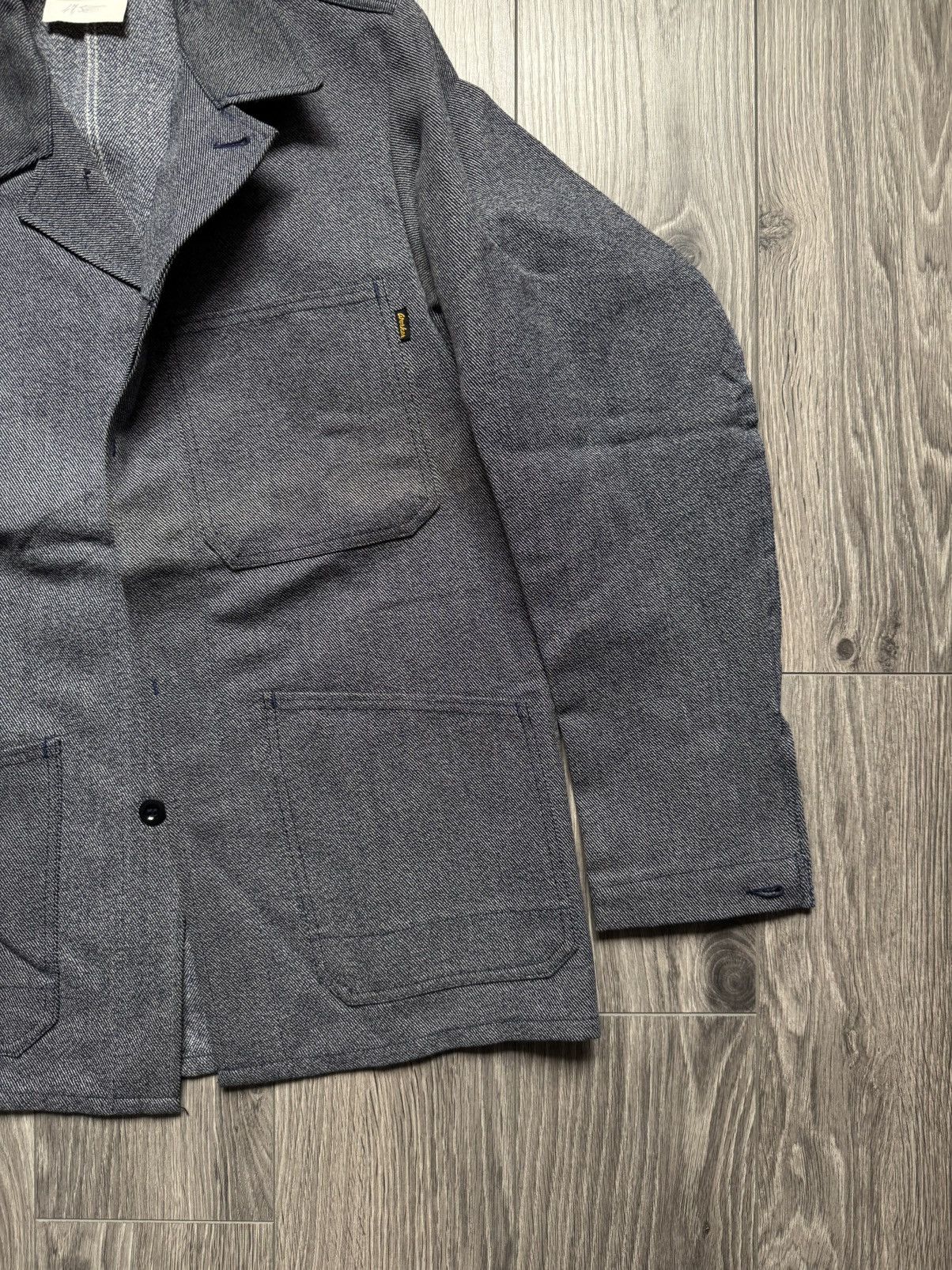 Le Laboureur Vintage French Workwear Utility Chore Sanfor Marsum Jacket Size US S / EU 44-46 / 1 - 6 Thumbnail