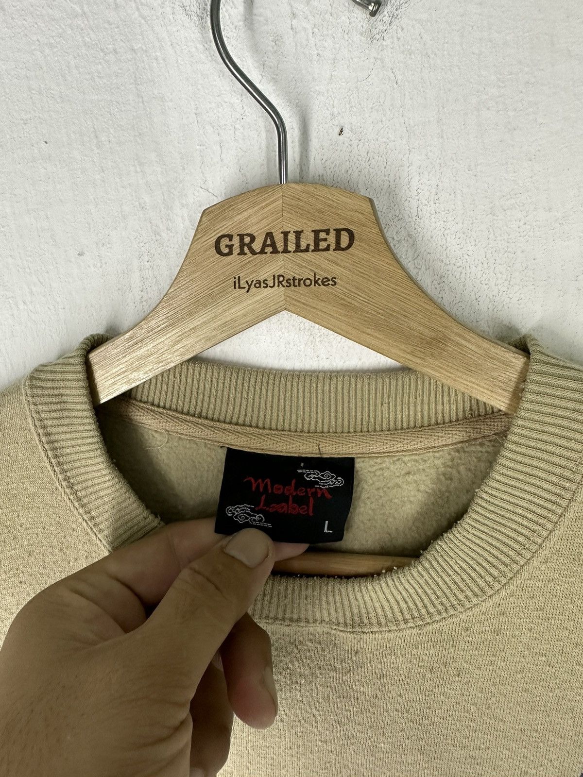 Japanese Brand Vintage Modern Label Sweatshirt Size US L / EU 52-54 / 3 - 10 Thumbnail