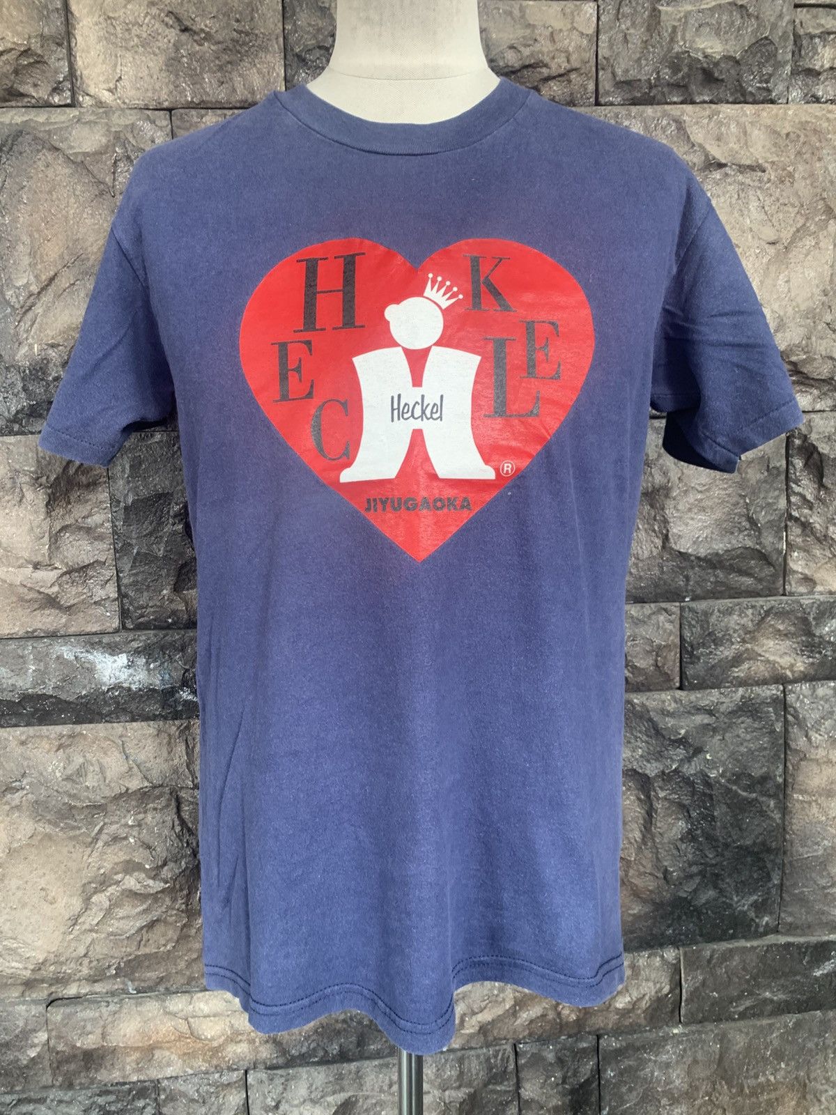 Vintage Vintage 90s Heckel Modern Streetwear T Shirt Size US M / EU 48-50 / 2 - 1 Thumbnail