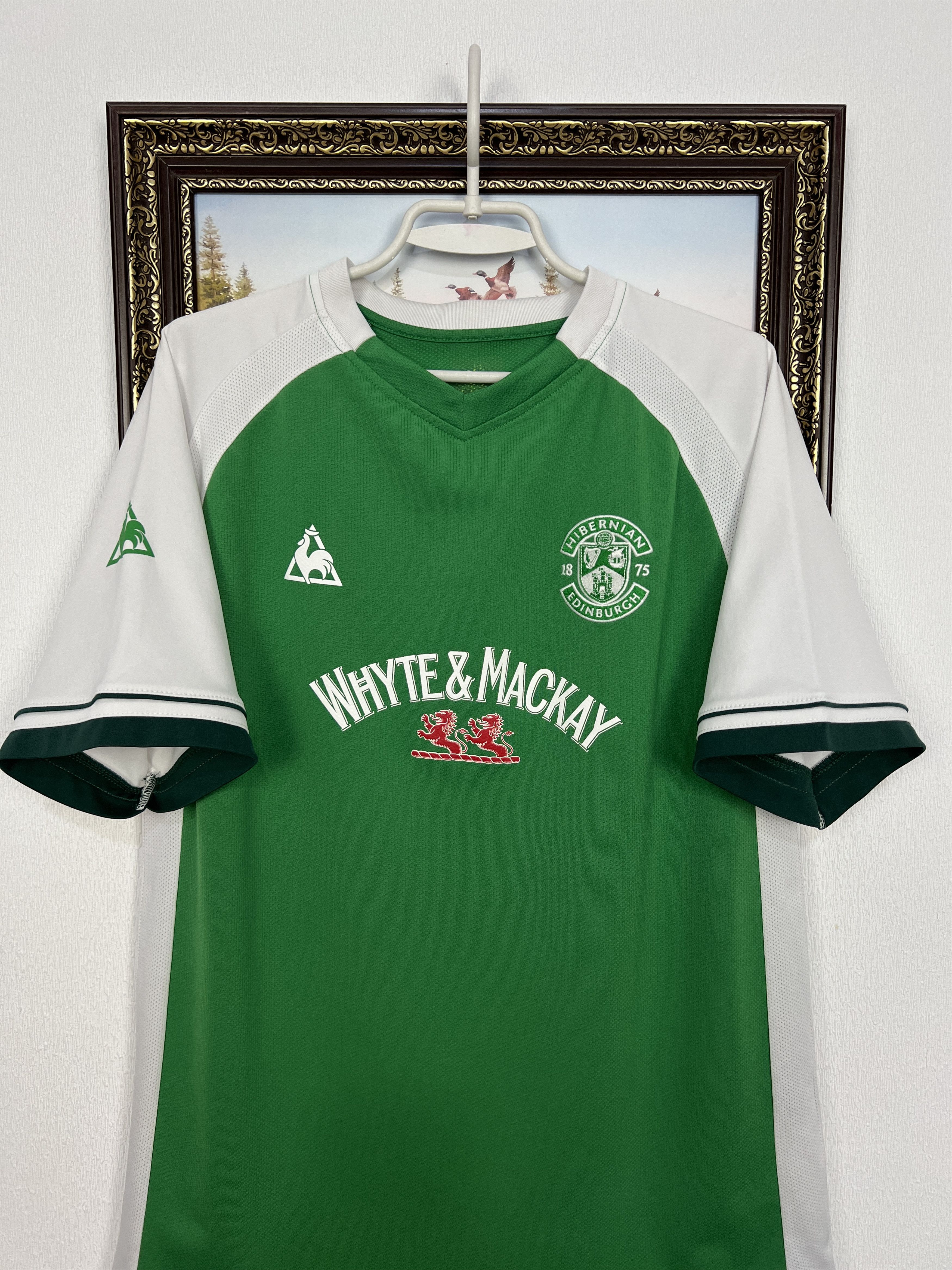 Le Coq Sportif Hibernian Home football shirt 2006 Soccer Jersey Size US L / EU 52-54 / 3 - 2 Thumbnail