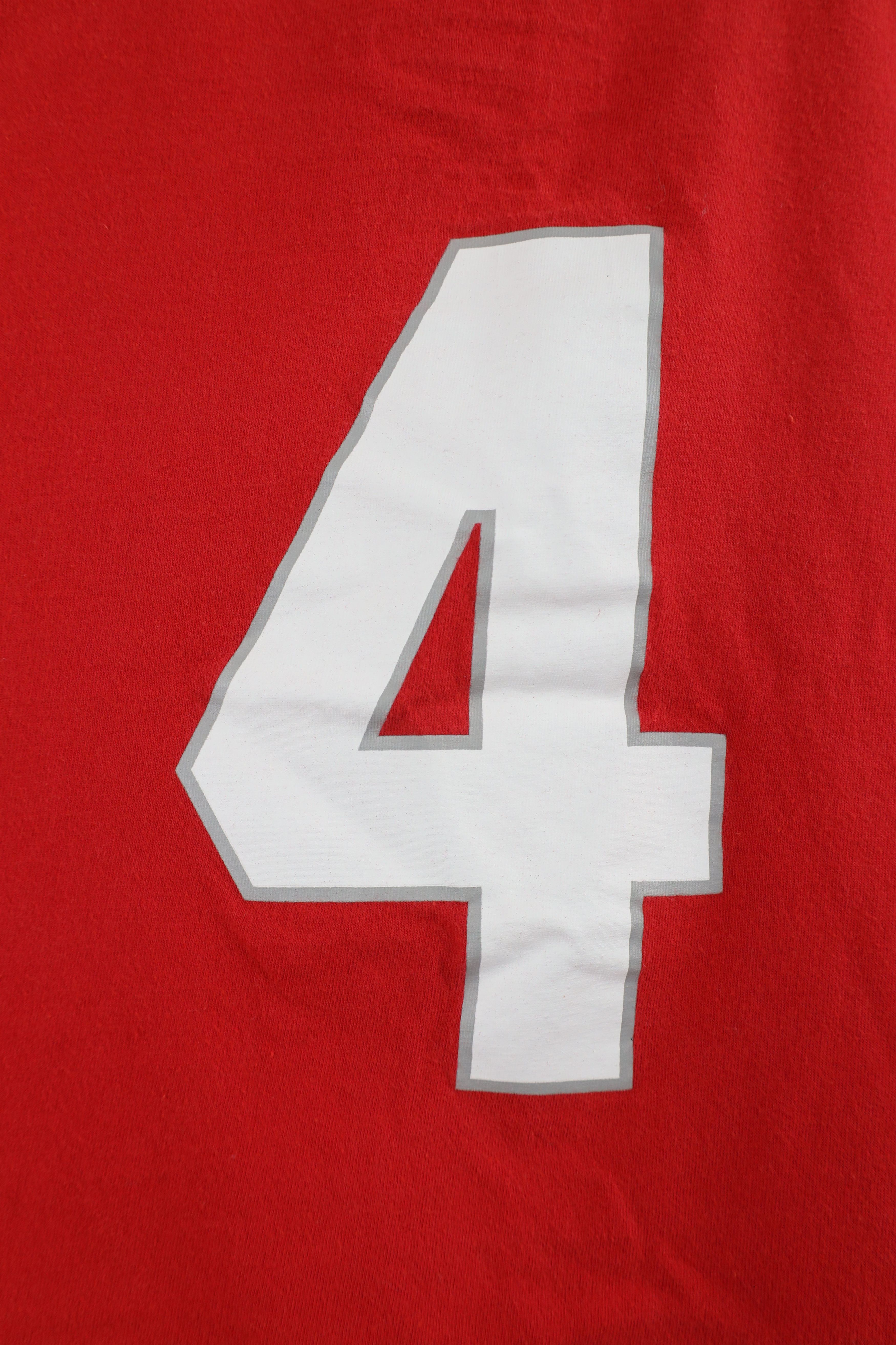 Nike × Vintage Vintage Nike Out Ohio State University Jersey T-Shirt #4 Size US L / EU 52-54 / 3 - 9 Thumbnail