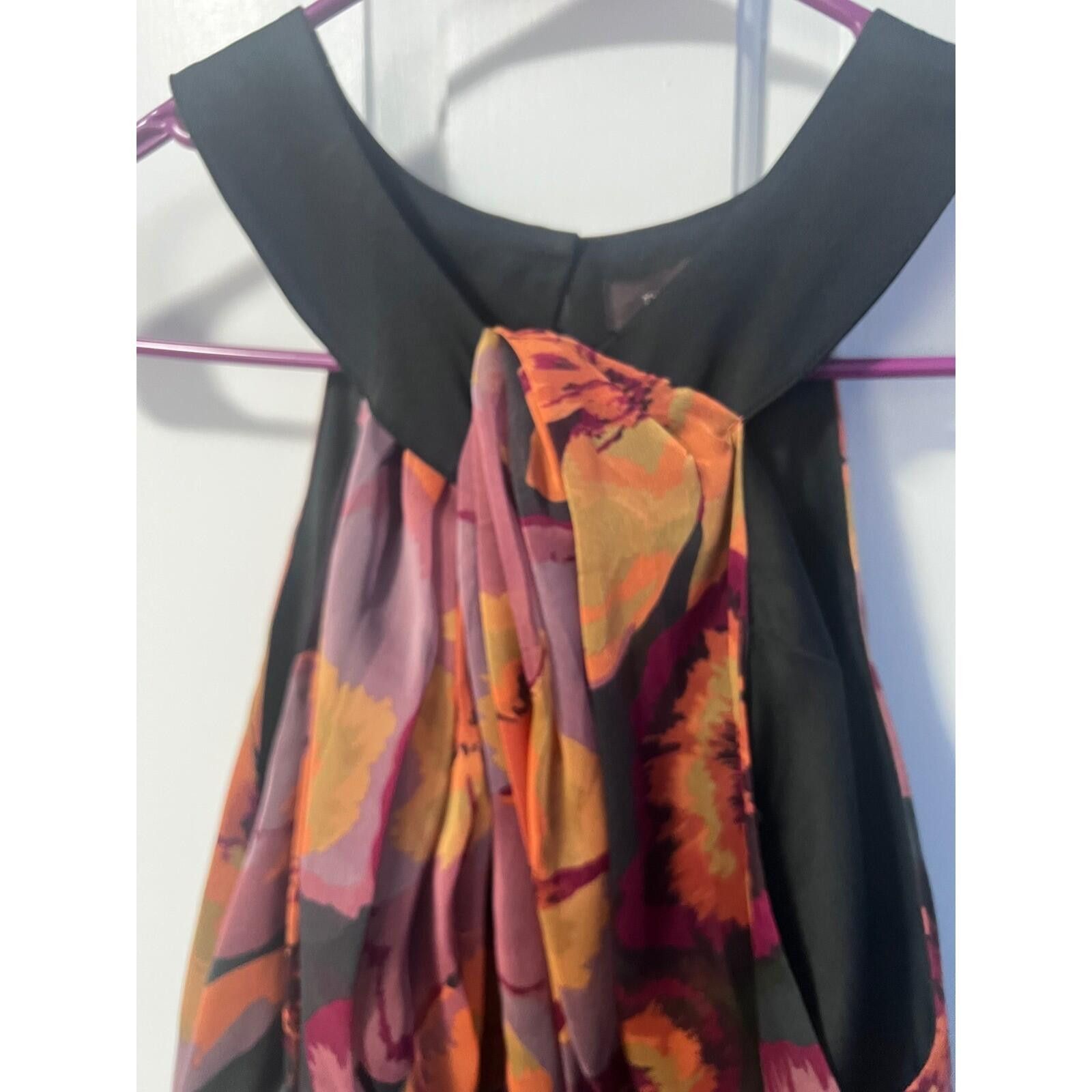 Other The Limited Floral Halter Dress Womens 12 Multicolor NEW Size XL / US 12-14 / IT 48-50 - 3 Thumbnail