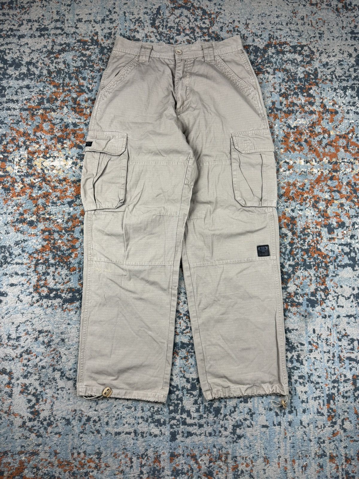 Pelle Pelle Vintage Y2K Pelle Pelle super baggy ripstop cargo pants Size US 29 - 1 Thumbnail