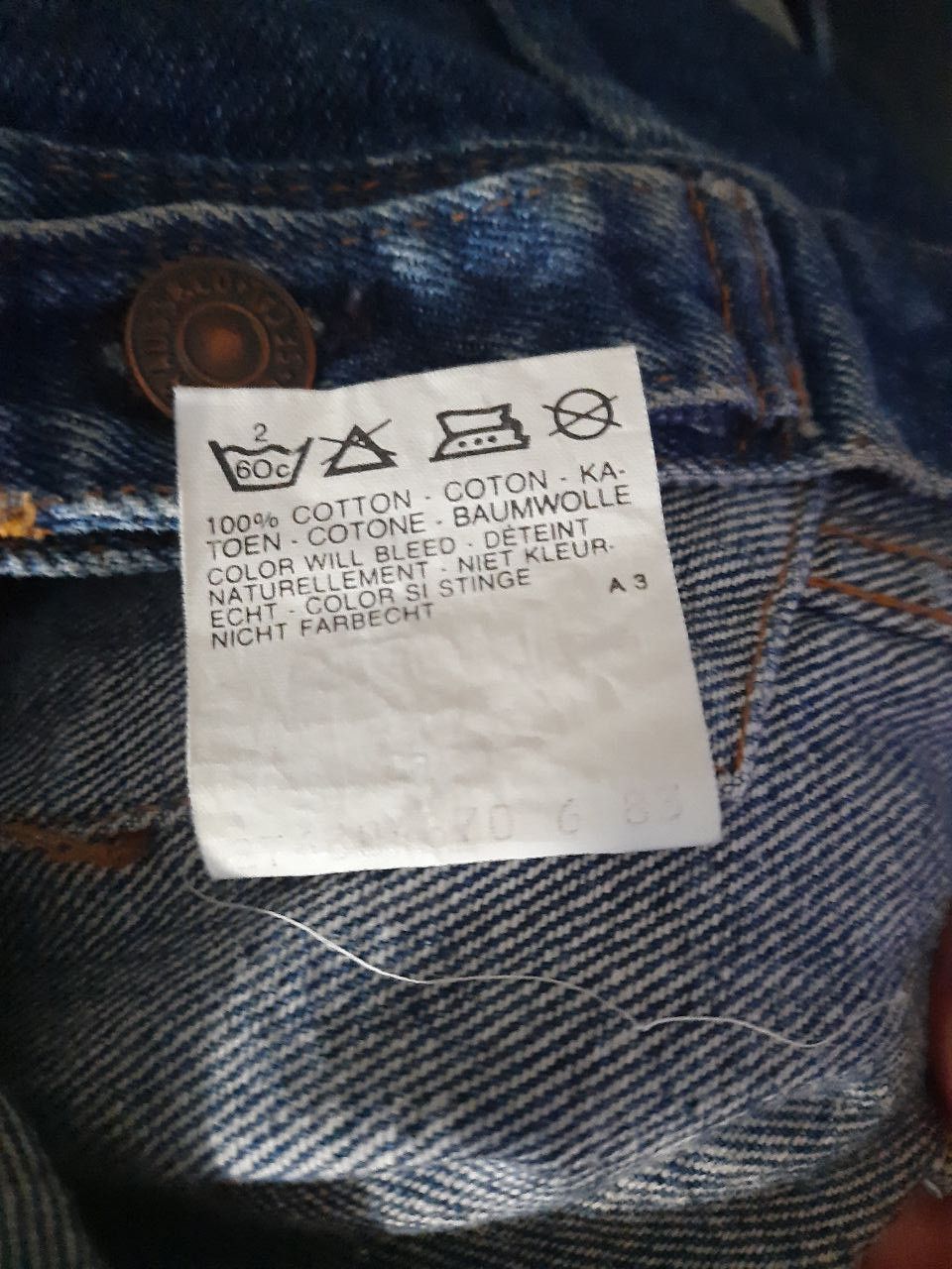 Levi's × Levi's Vintage Clothing Levi's Denim Jacket Vintage 70's Size US L / EU 52-54 / 3 - 8 Thumbnail
