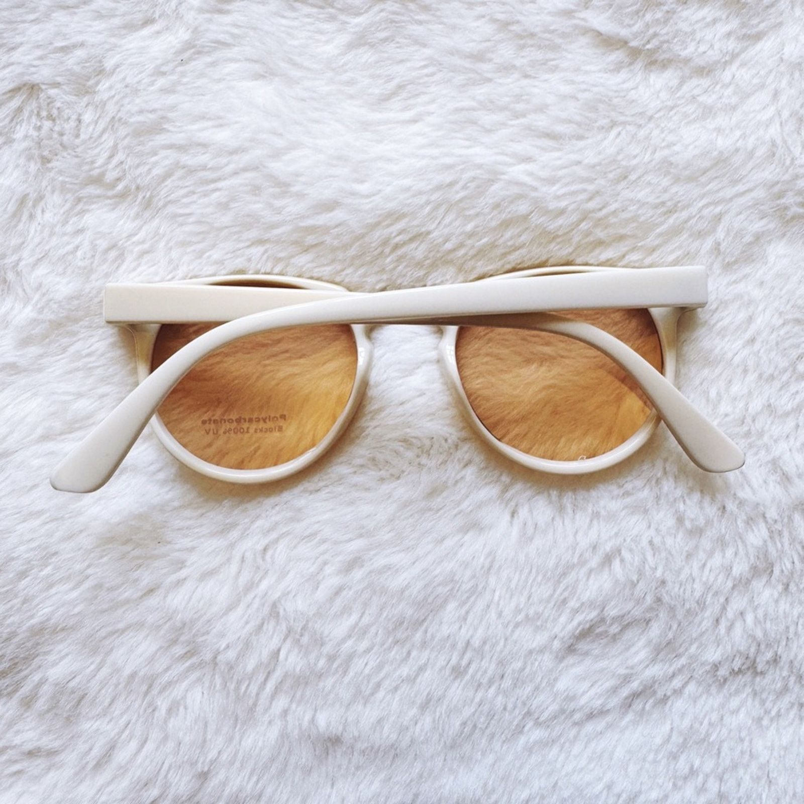 Other Pablo White Round Sunglasses Size ONE SIZE - 13 Thumbnail