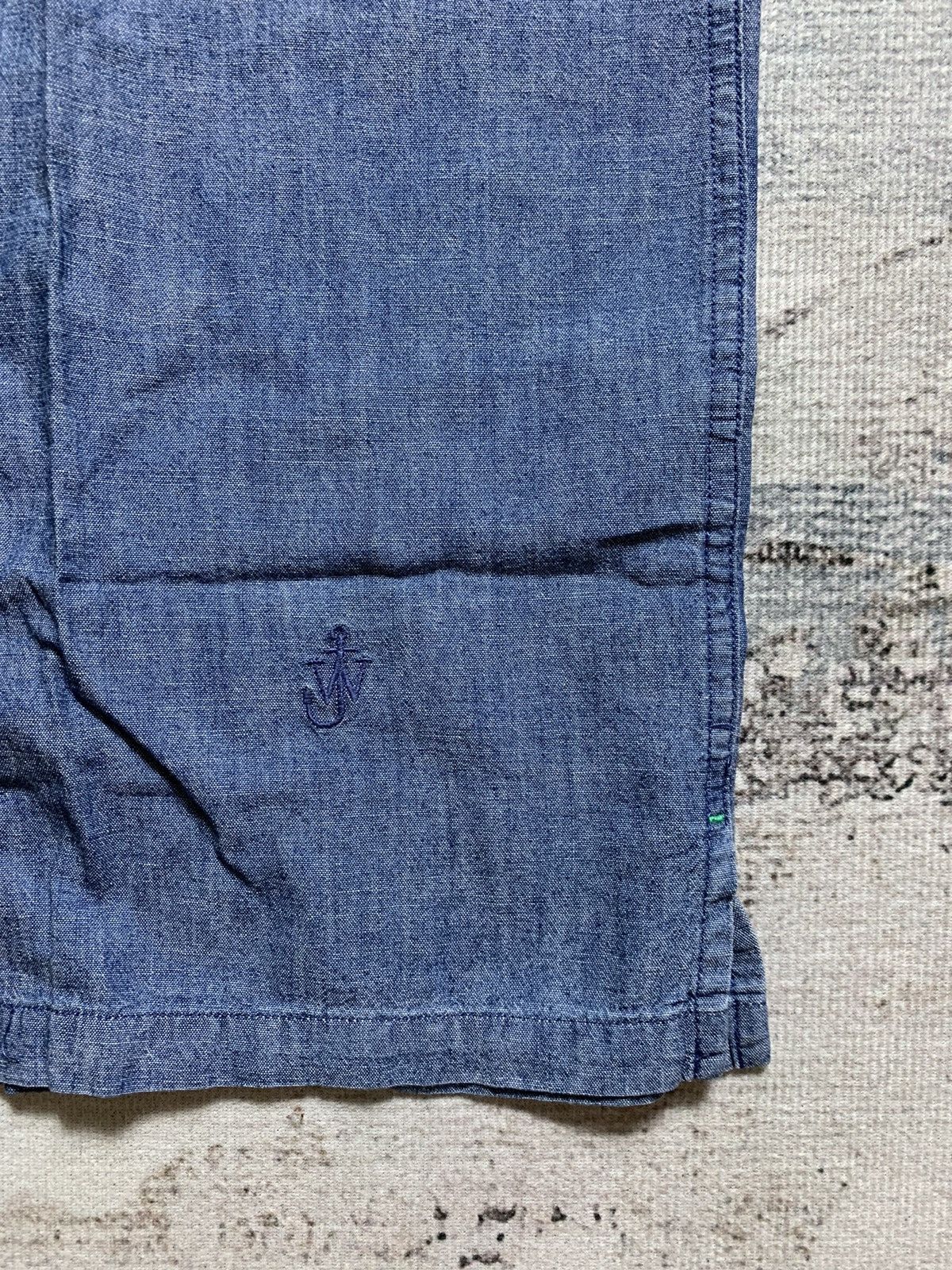 JW Anderson × Uniqlo JW Anderson Uniqlo SS21 Chambray Work Short Sleeve Shirt Size US M / EU 48-50 / 2 - 4 Thumbnail