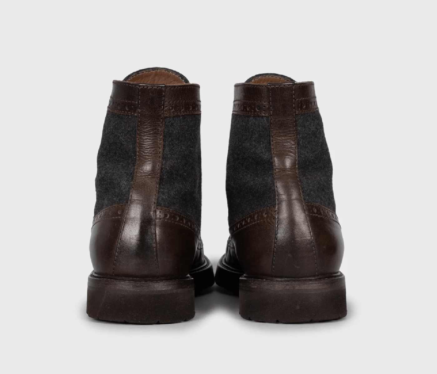 Brunello Cucinelli Brunello Cucinelli men’s two-tone perforated boots Size US 9 / EU 42 - 4 Thumbnail