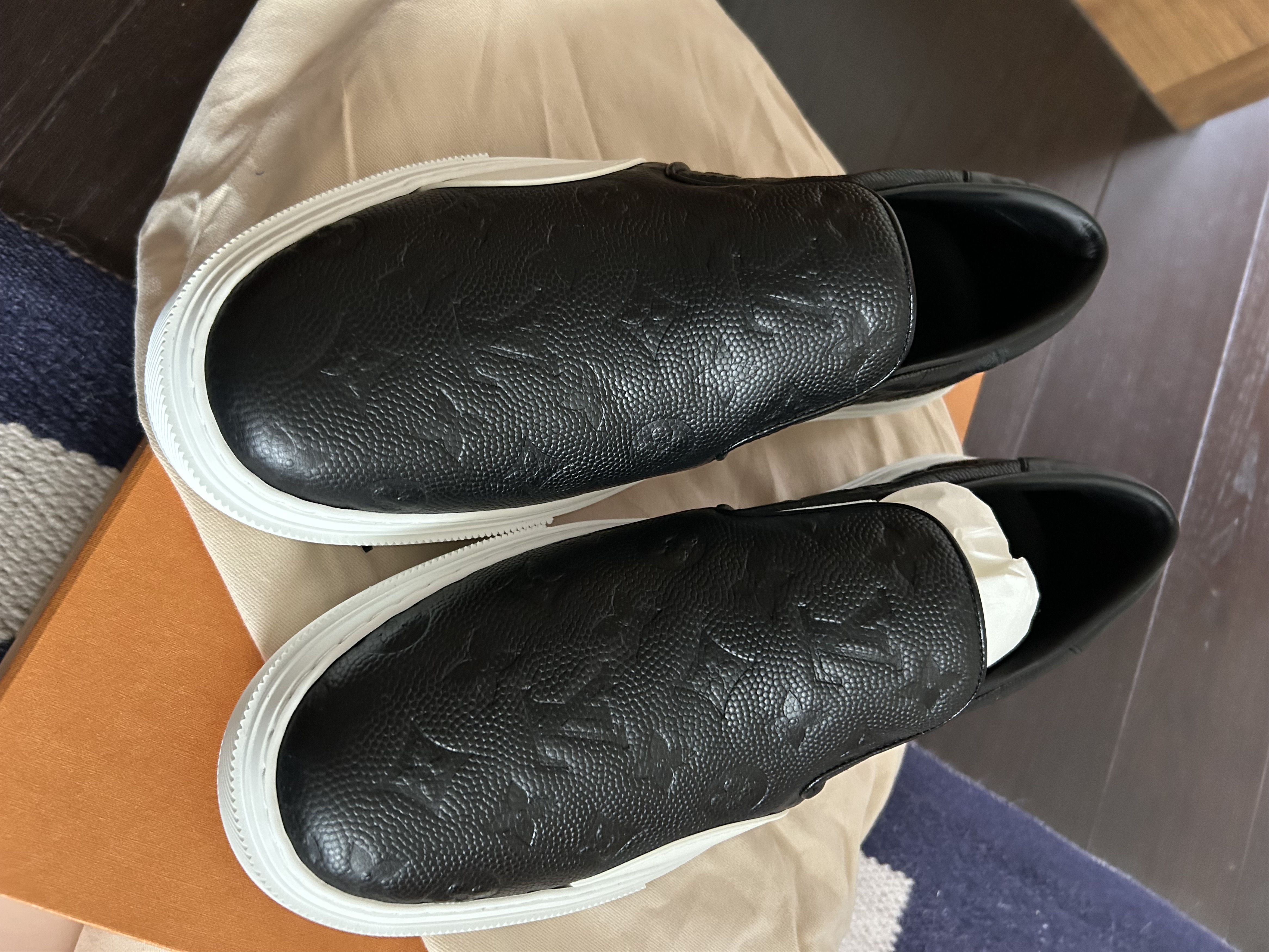 Louis Vuitton × NBA Ollie Slip On Size US 11.5 / EU 44-45 - 2 Thumbnail