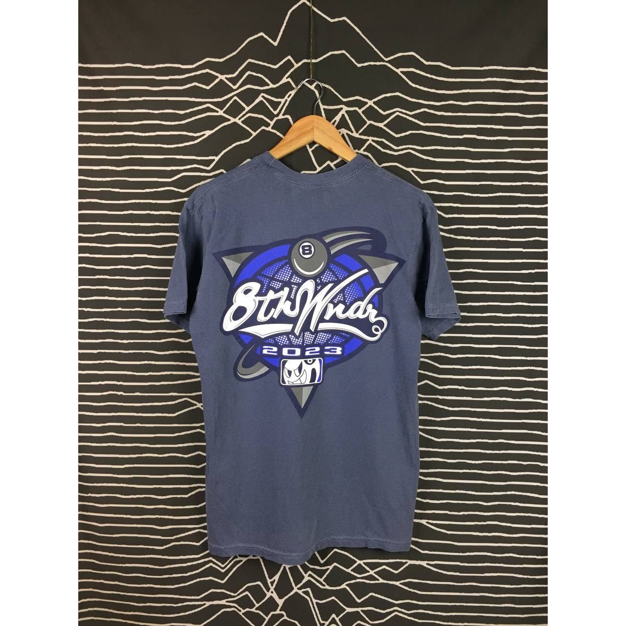 8THWNDR × Vintage Vtg 8THWNDR 8th Series 2023 Big Logo Streetwear Tee Size US M / EU 48-50 / 2 - 2 Thumbnail