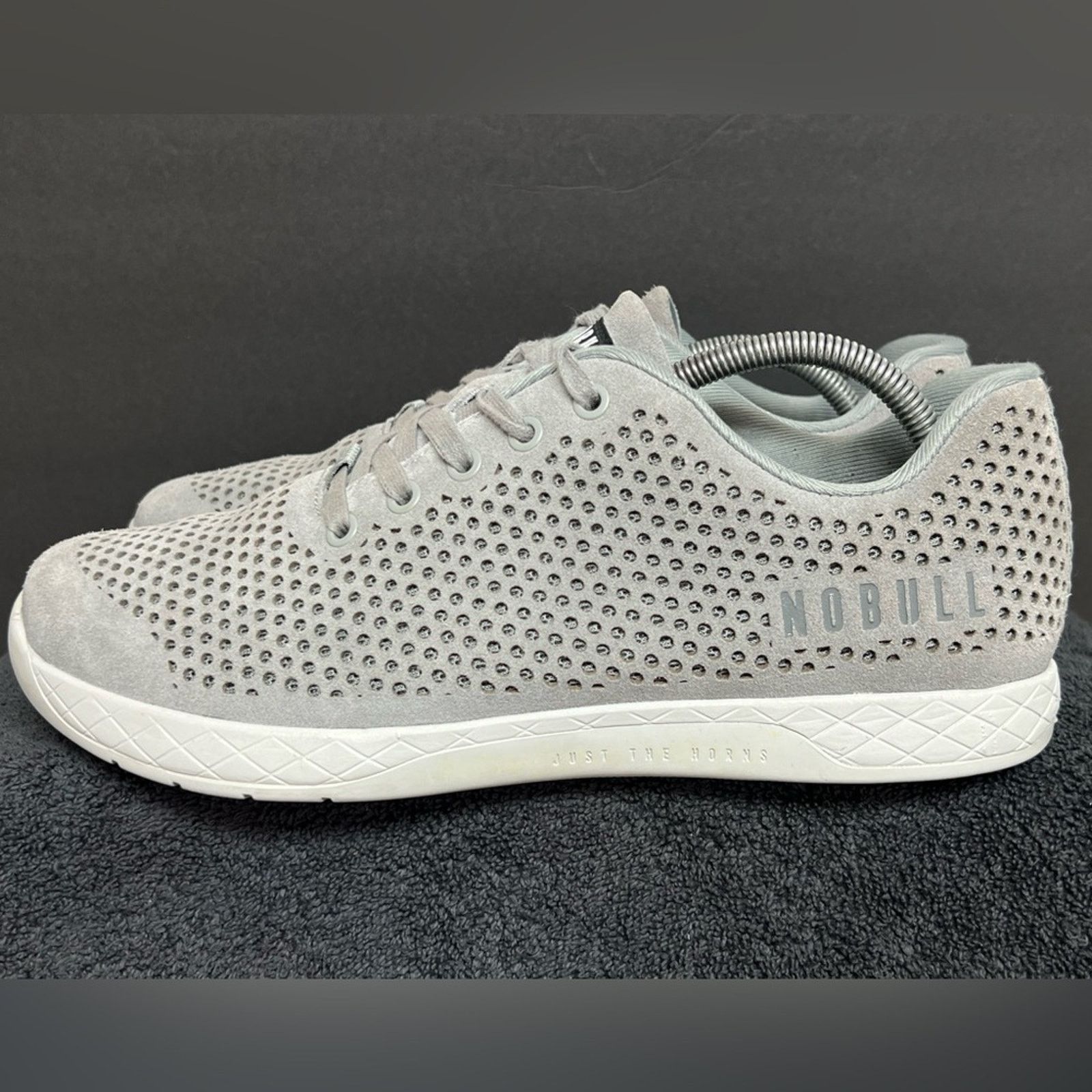 Noble Denim NoBull Trainer Shoes Gray Suede Sneakers Weightlifting Men s Grailed