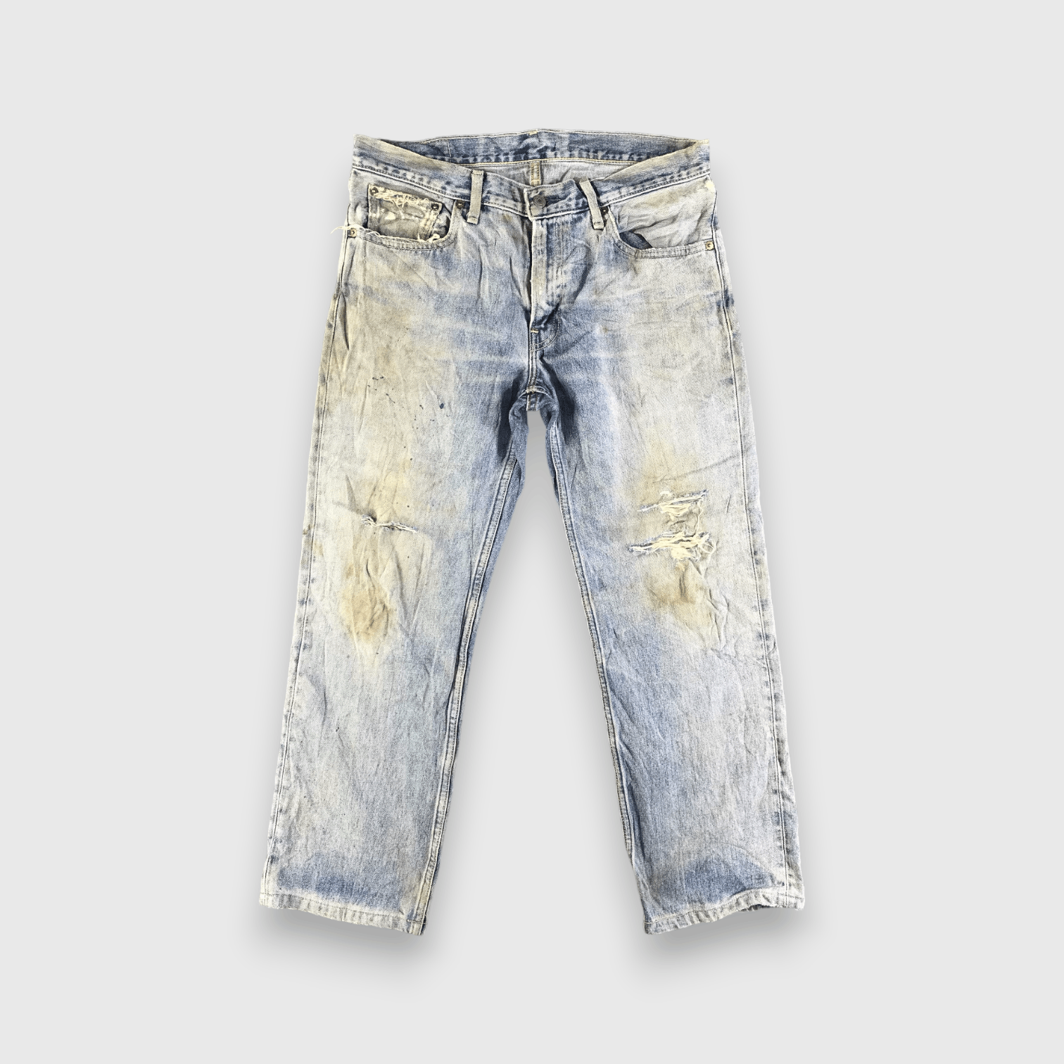Vintage 90s Light Wash Levis 502 Jeans-J3669