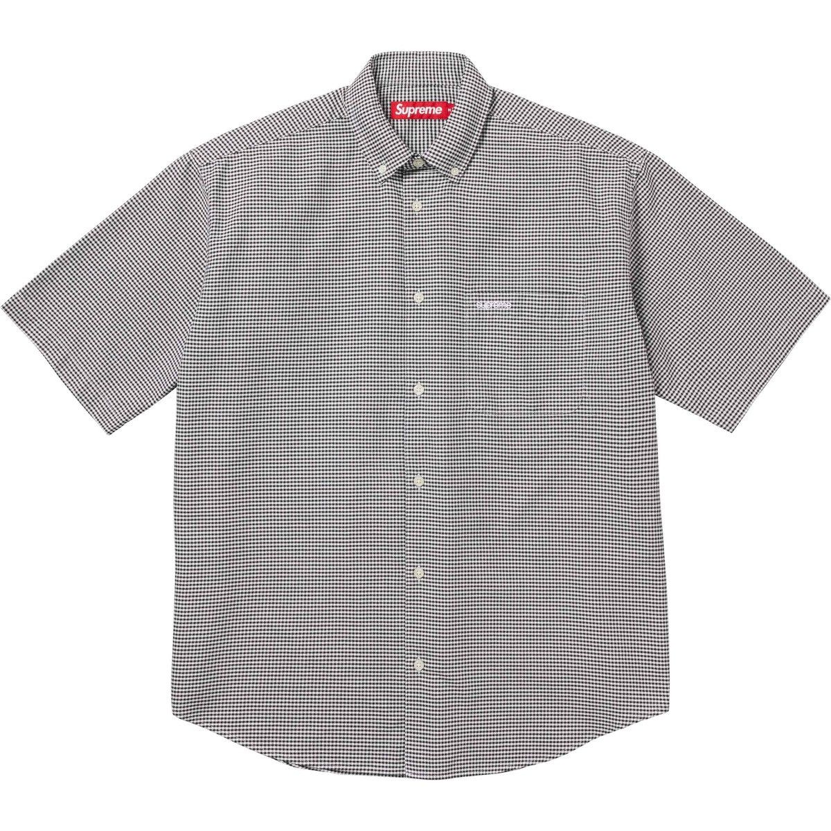 Supreme Supreme Loose Fit Short Sleeve Oxford Shirt Gingham SS24 XL |  Grailed