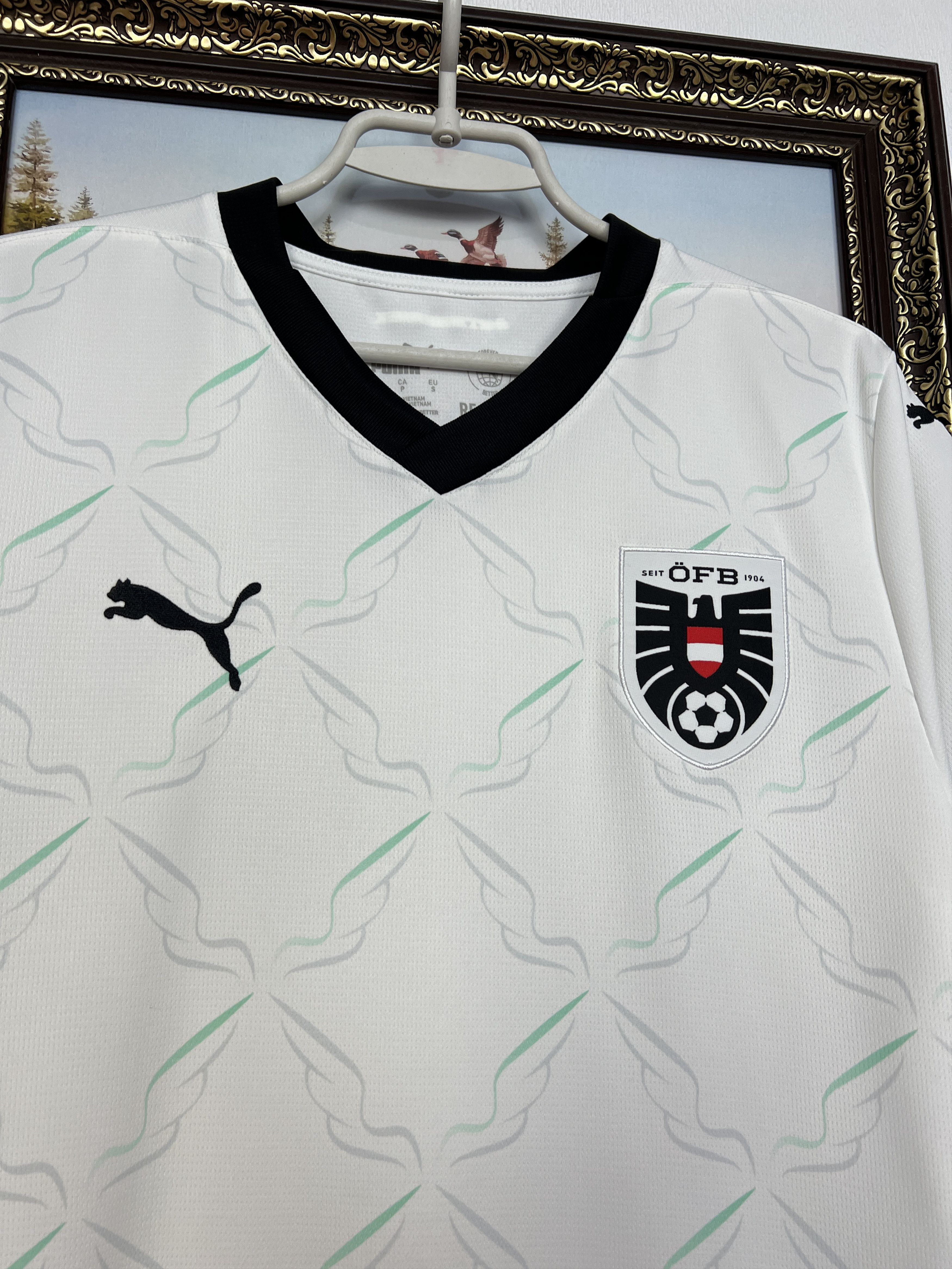 Puma Austria football shirt Soccer Jersey National Team Trikot Size US S / EU 44-46 / 1 - 3 Thumbnail