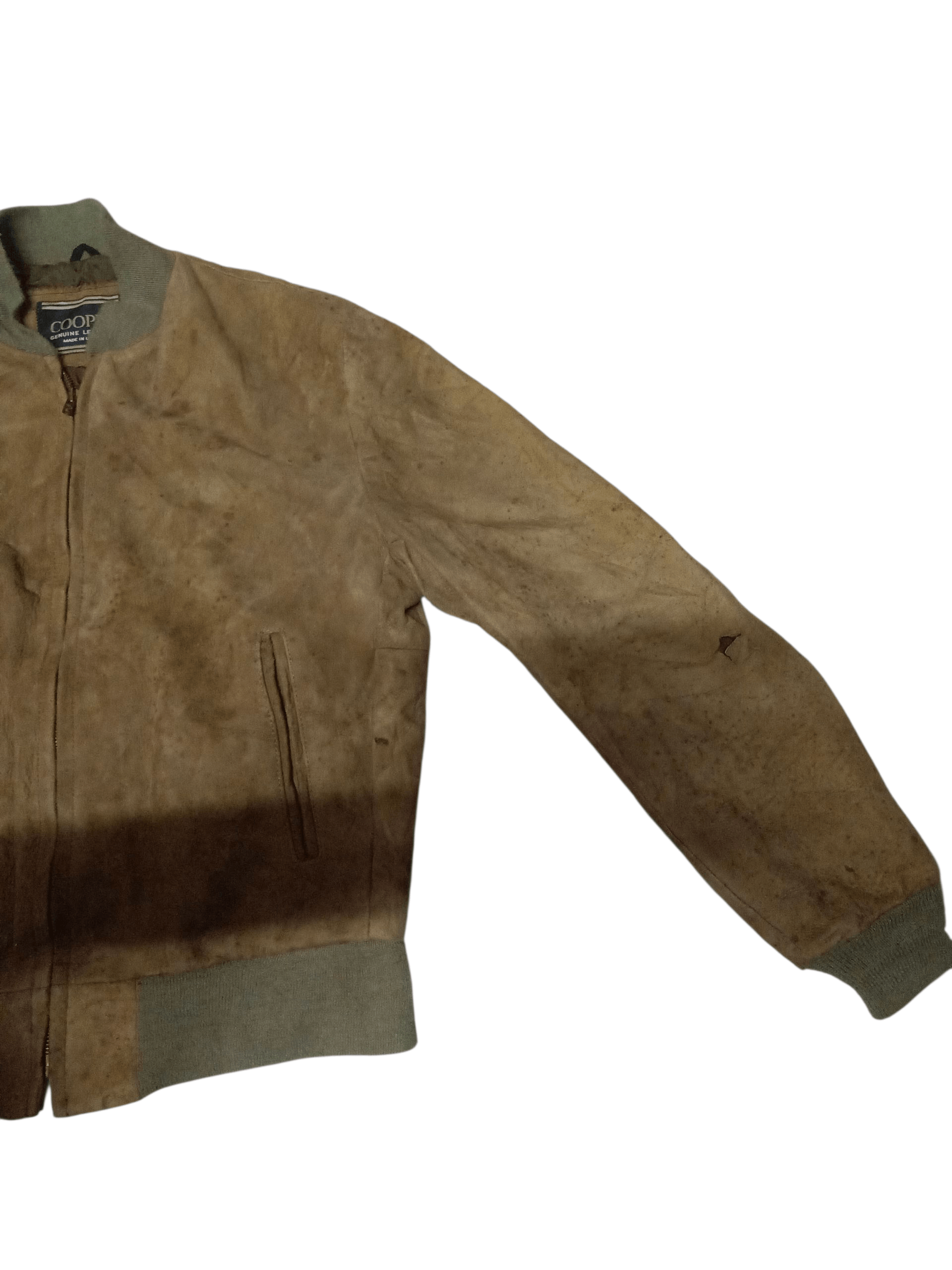 Cooper 🌟Vintage 80s Cooper Leather Jacket Men 🌟 Size US M / EU 48-50 / 2 - 3 Thumbnail