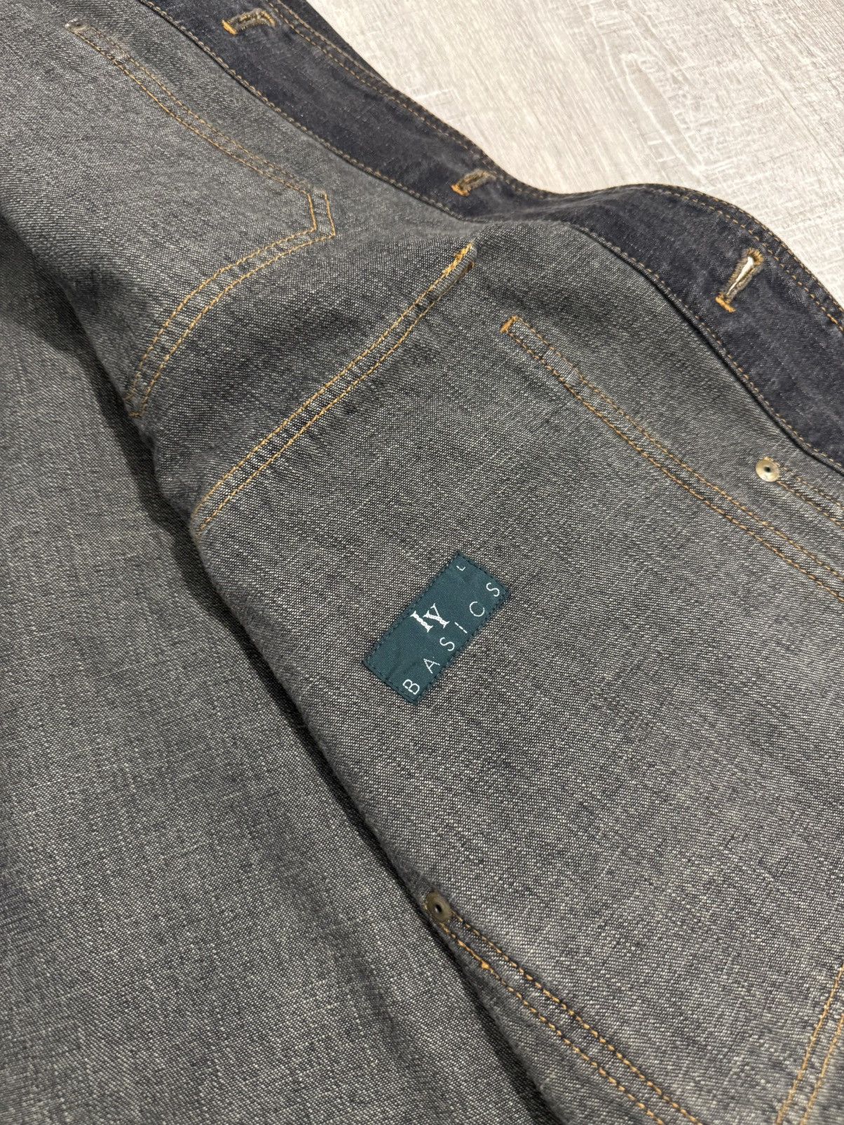 Issey Miyake Issey miyake chore denim washed jacket Size US L / EU 52-54 / 3 - 9 Thumbnail