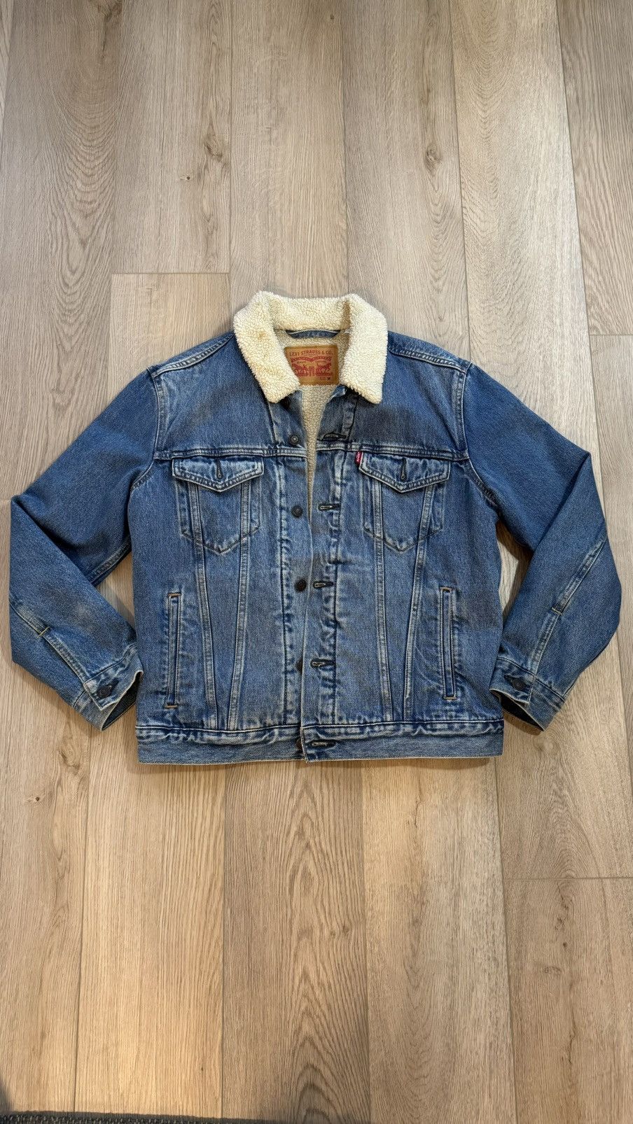 Levi's Levi’s Sherpa Lined Denim Jacket - Medium Size US S / EU 44-46 / 1 - 1 Thumbnail