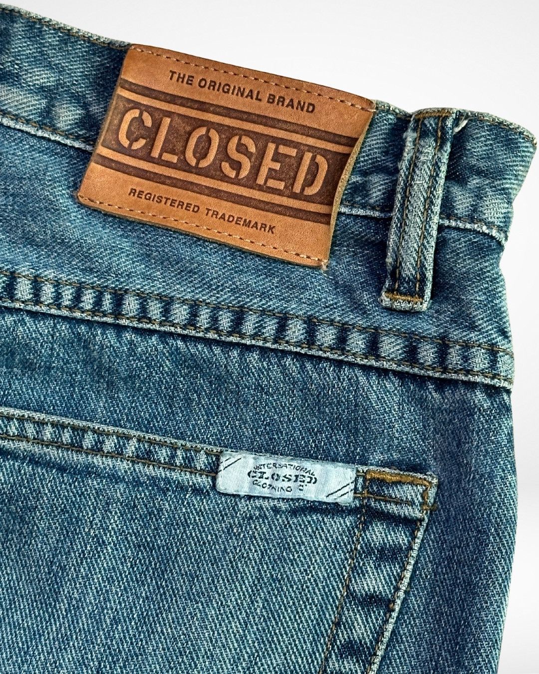 CLOSED × Marithe + Francois Girbaud Cell Pocket Washed Denim Size US 30 / EU 46 - 11 Thumbnail