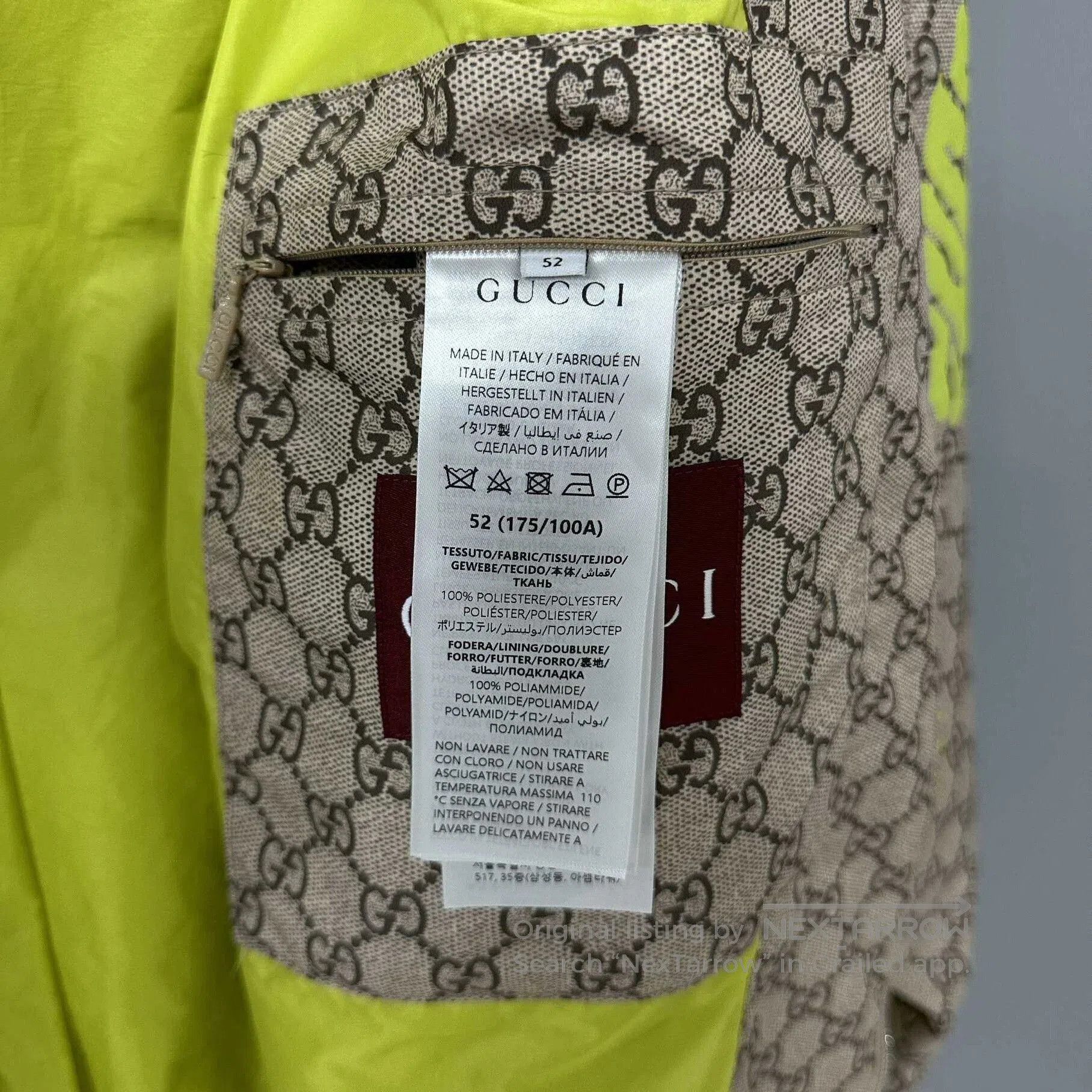 Gucci 25 New Gucci Graffiti Print Jacket. Size US L / EU 52-54 / 3 - 4 Thumbnail