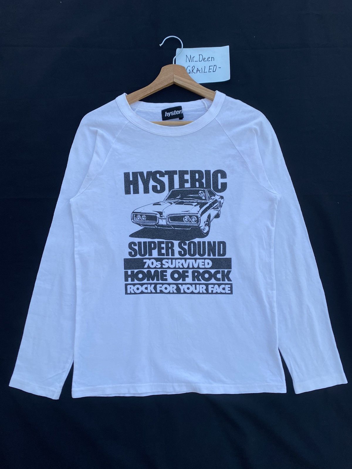Hysteric Glamour Rare Hysteric Glamour Super Sound 70s Survived Long Sleeve Size US M / EU 48-50 / 2 - 2 Thumbnail