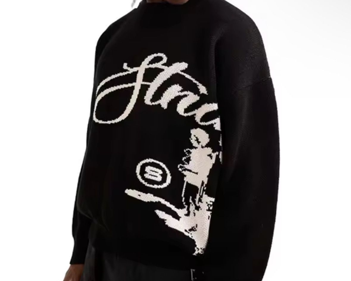 Japanese Brand Streetwear Vintage Retro Cartoon Sweater Men Women Knitwear Size US M / EU 48-50 / 2 - 2 Thumbnail