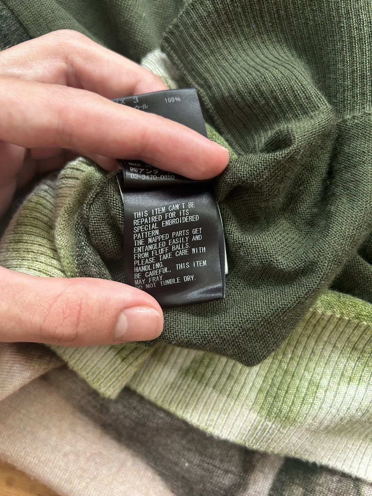 Undercover AW21 UNDERCOVER x markus akesson sweater 2 Size US M / EU 48-50 / 2 - 6 Thumbnail