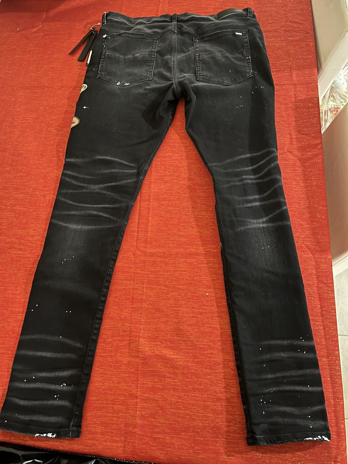 Amiri Amiri Vintage Patch Skinny Jeans Sz 38 Size US 38 / EU 54 - 25 Thumbnail