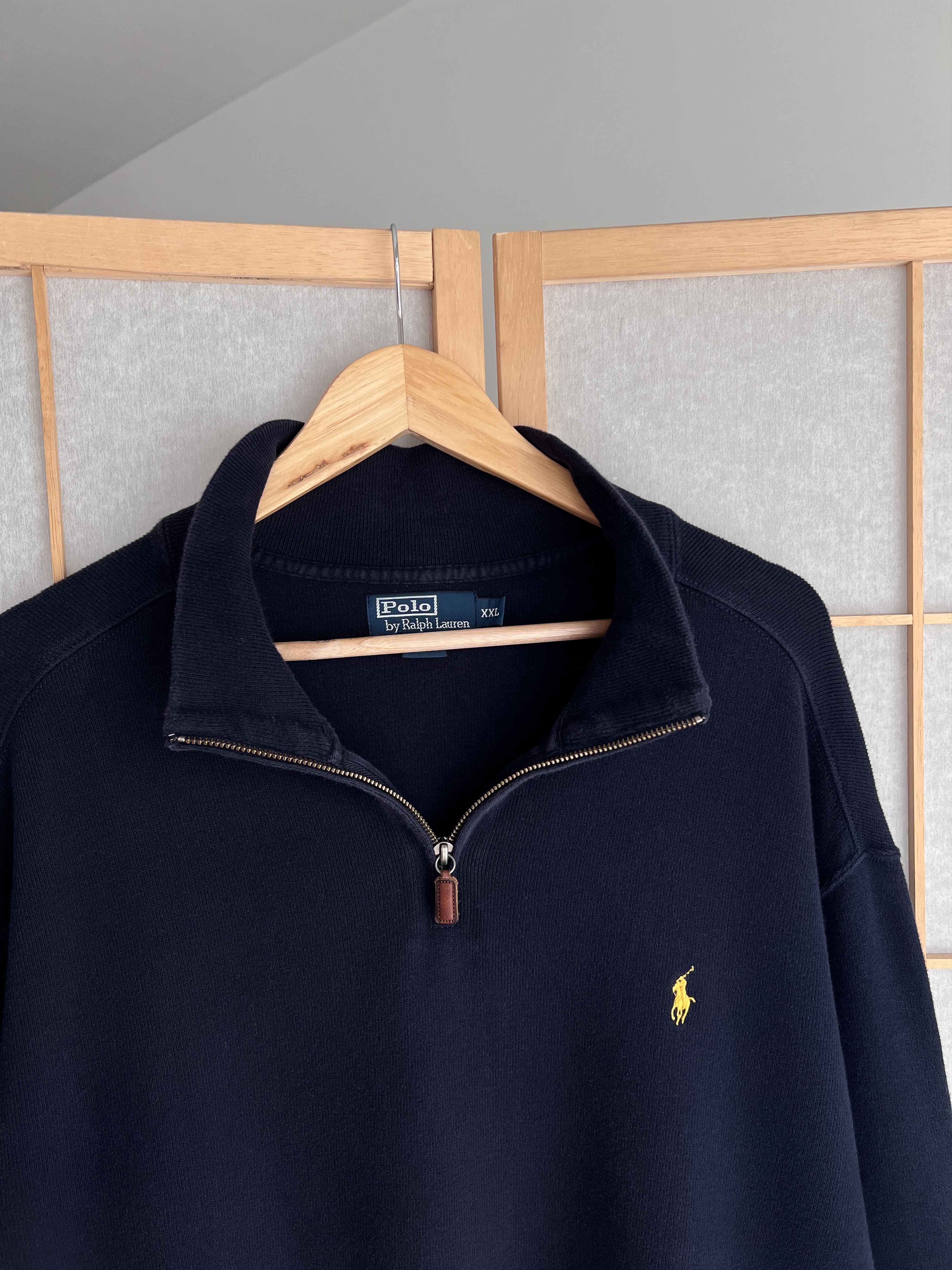 Polo Ralph Lauren PRL half zip sweatshirt old money vintage sweater 2000s rare Size US XXL / EU 58 / 5 - 4 Thumbnail