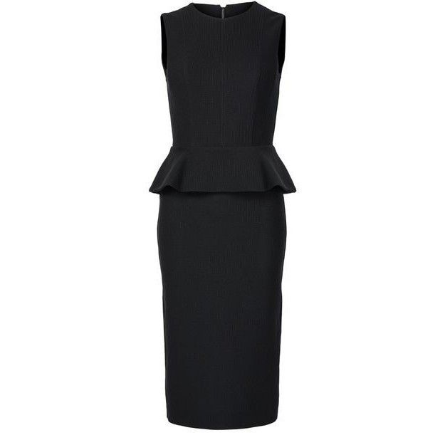 MAX MARA Cosmos Midi Black Bodycon Dress New & Authentic (Wo