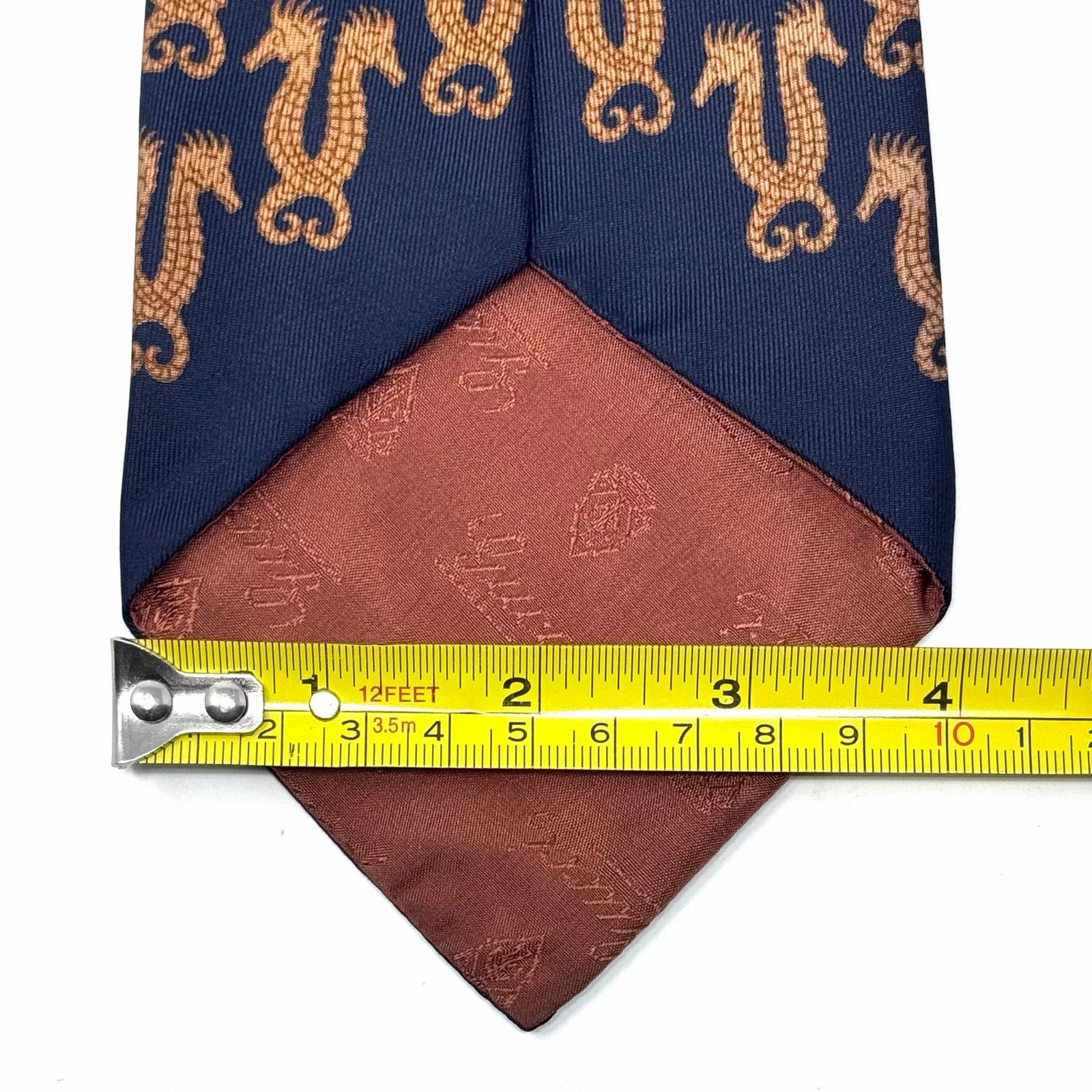 Gucci Gucci Seahorse Pattern Tie Size ONE SIZE - 7 Thumbnail