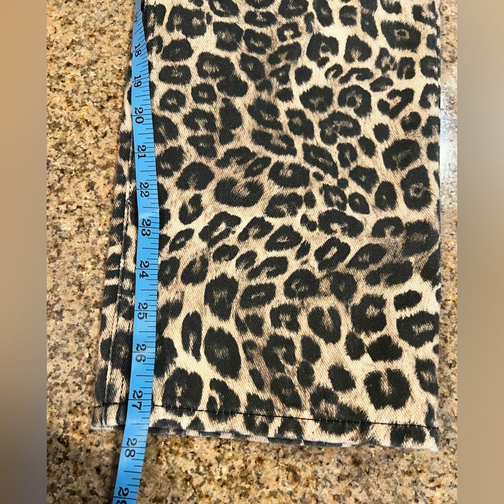 The Kooples The Kooples Leopard Print High Rise Straight Jeans Size 27 Size 27" / US 4 / IT 40 - 9 Thumbnail