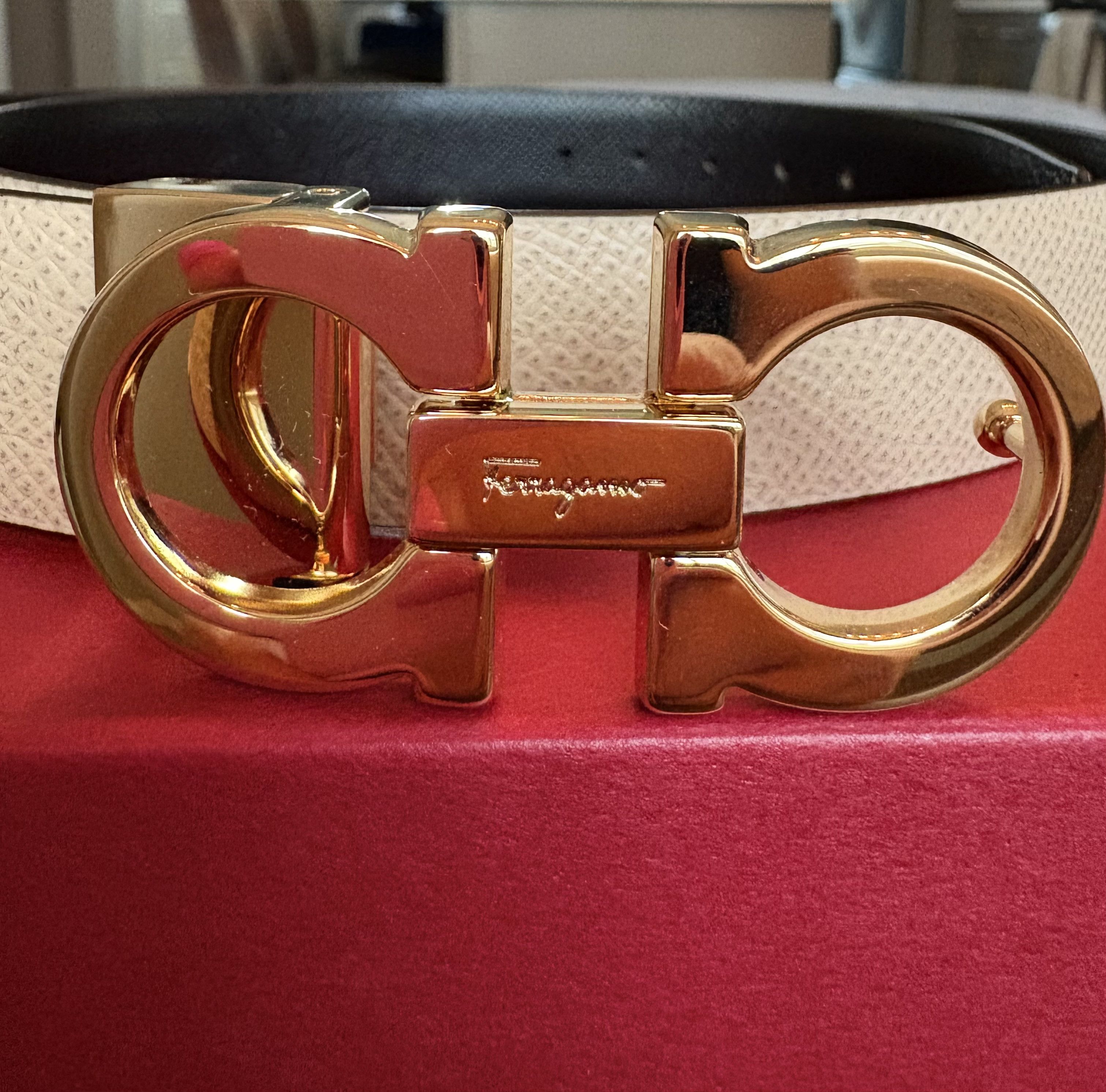 Salvatore Ferragamo Salvatore Ferragamo Donna Reversible Belt Size ONE SIZE - 2 Thumbnail