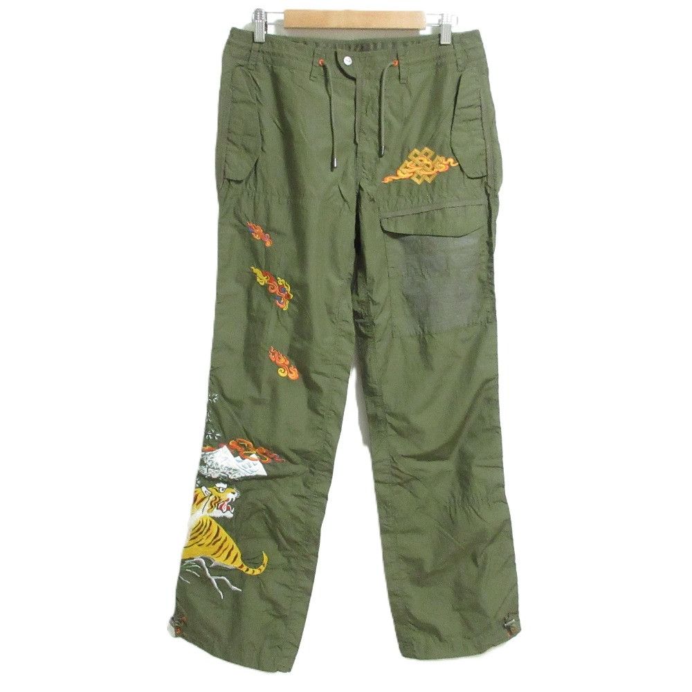 Ralph Lauren Ralph Lauren Ralph Lauren Embroidered Cargo Pants Cotton Pants DUTY FREE for USA Size ONE SIZE - 1 Thumbnail