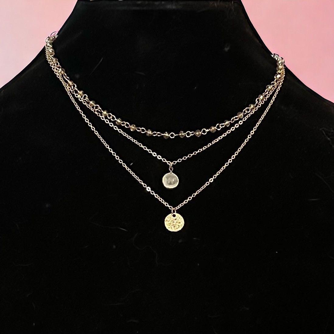 Other Frenzy gold tone layered multi chain necklace Size ONE SIZE - 1 Thumbnail