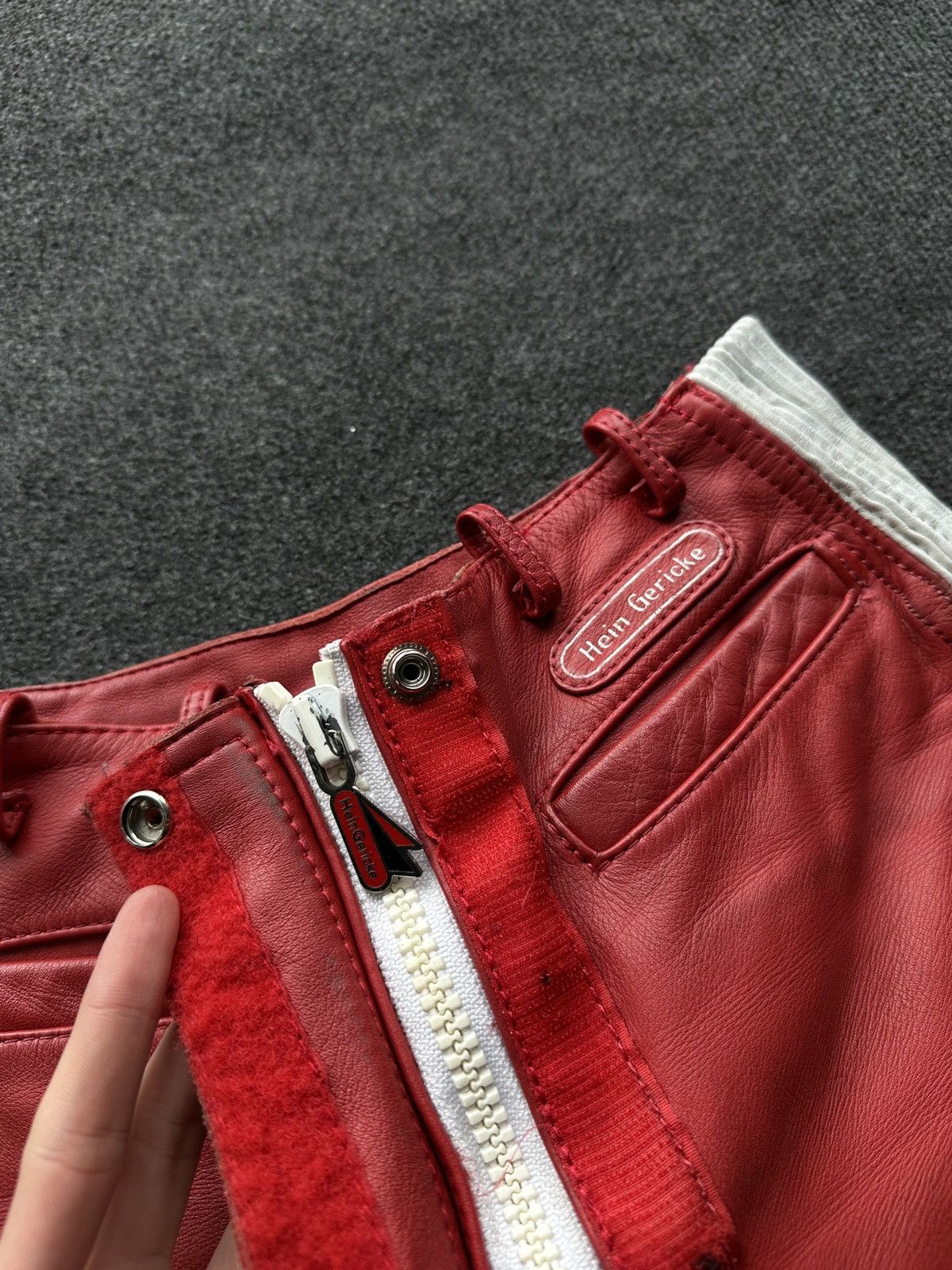 Hein Gericke HEIN GERICKE 🚨 WOMEN RED PANTS MOTO PROTECTION RARE Size 26" / US 2 / IT 38 - 6 Thumbnail