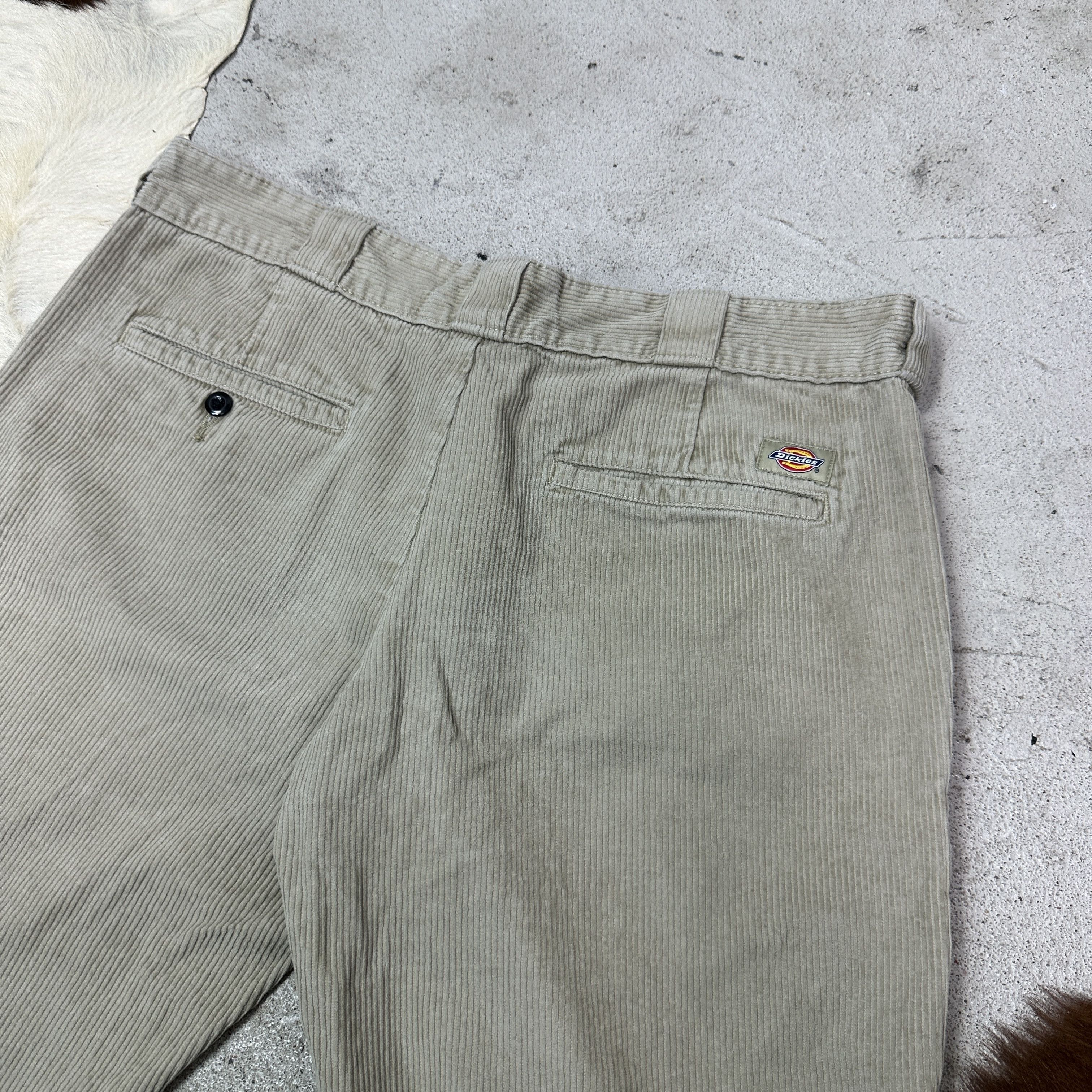 Dickies Vintage Streetwear Corduroy Fitted Dickies Pants Y2K Size US 31 - 3 Thumbnail