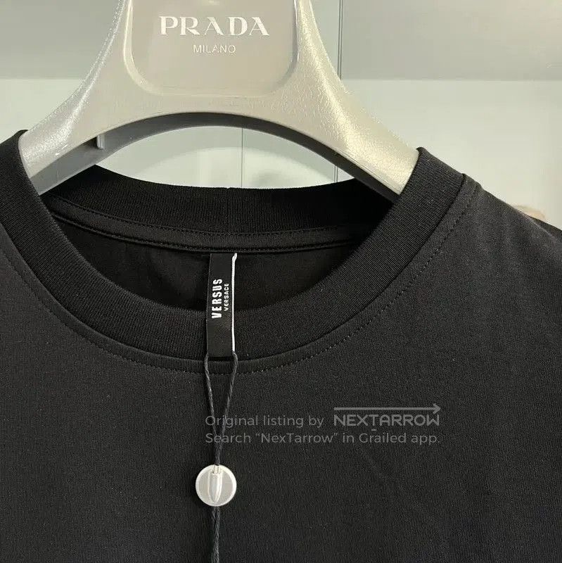 Versace Versace Black Cotton Short Sleeve T-Shirt . Size US S / EU 44-46 / 1 - 2 Thumbnail
