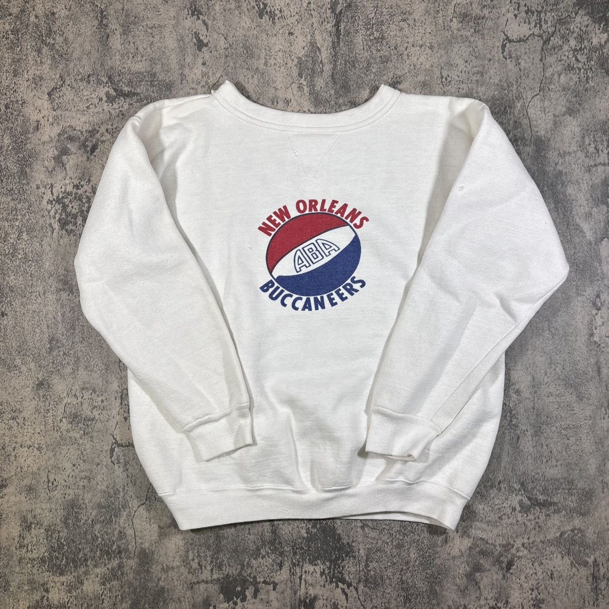 Other Vintage 60s 70s ABA New Orleans Buccaneers NBA Crewneck Mens Size US M / EU 48-50 / 2 - 1 Thumbnail