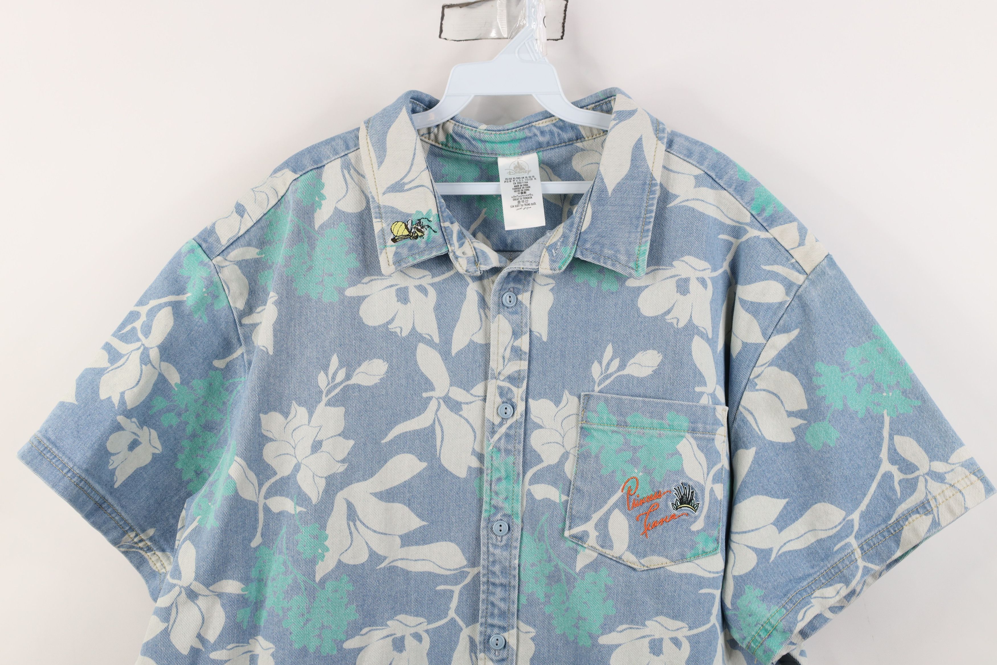 Disney New Disney Princess Me Courtney Princess Tiana Button Shirt Size XL / US 12-14 / IT 48-50 - 2 Thumbnail