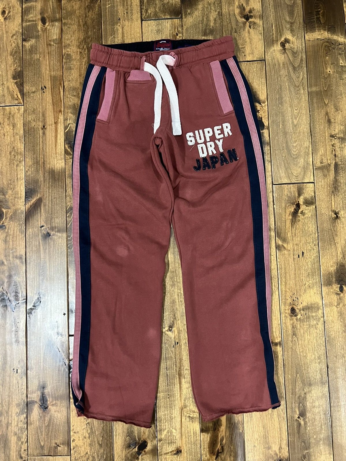 Superdry Superdry Double Black Label Sweatpants Size US 32 / EU 48 - 1 Thumbnail