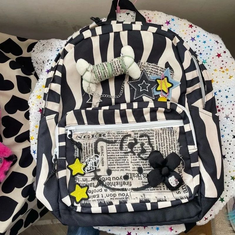 Vintage Y2k Harajuku Fashion Backpack Size ONE SIZE - 4 Thumbnail