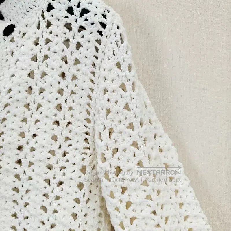 Chanel Chanel White Wool Blend Short Cardigan . Size M / US 6-8 / IT 42-44 - 4 Thumbnail