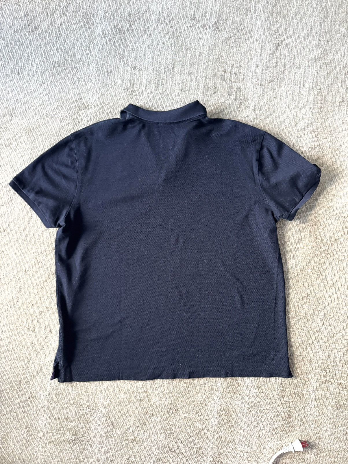 Ralph Lauren Purple Label Ralph Lauren Purple Label teddy bear pique polo navy blue XL Size US XL / EU 56 / 4 - 8 Thumbnail