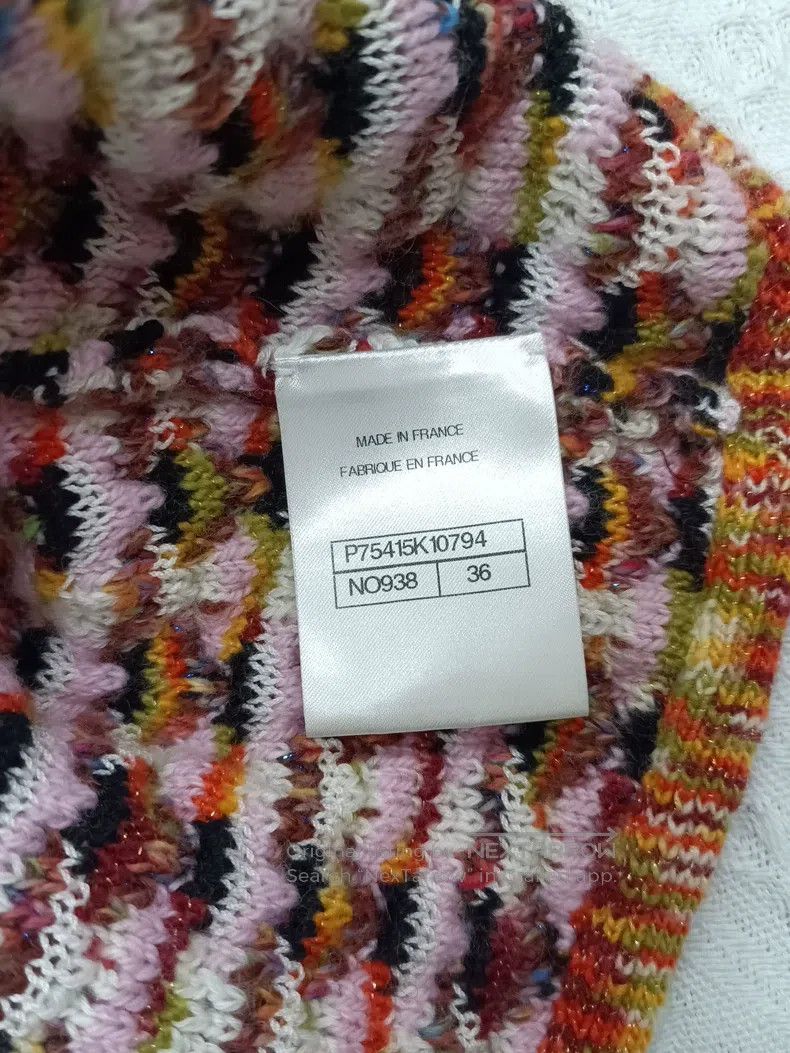 Chanel Chanel Thick thread braided knitted vest Size XS / US 0-2 / IT 36-38 - 5 Thumbnail
