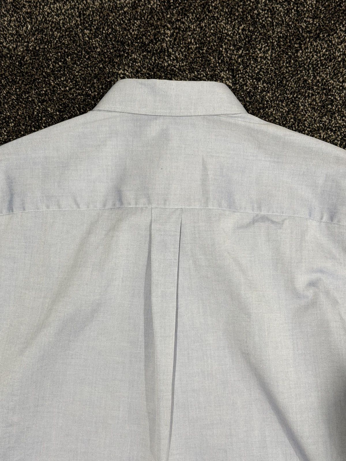 Adidas × Gucci Gucci x Adidas Light Blue / Gray Logo Oxford Button Up Shirt Size US M / EU 48-50 / 2 - 11 Thumbnail