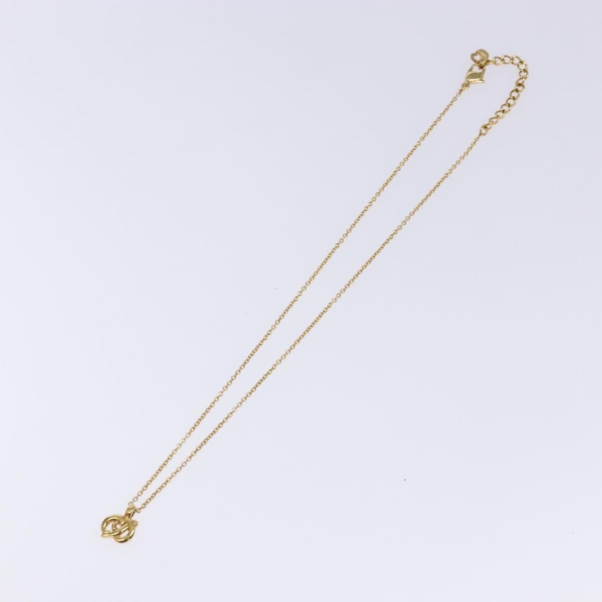Dior Christian Dior CD Pendant Necklace Metal Size ONE SIZE - 1 Thumbnail