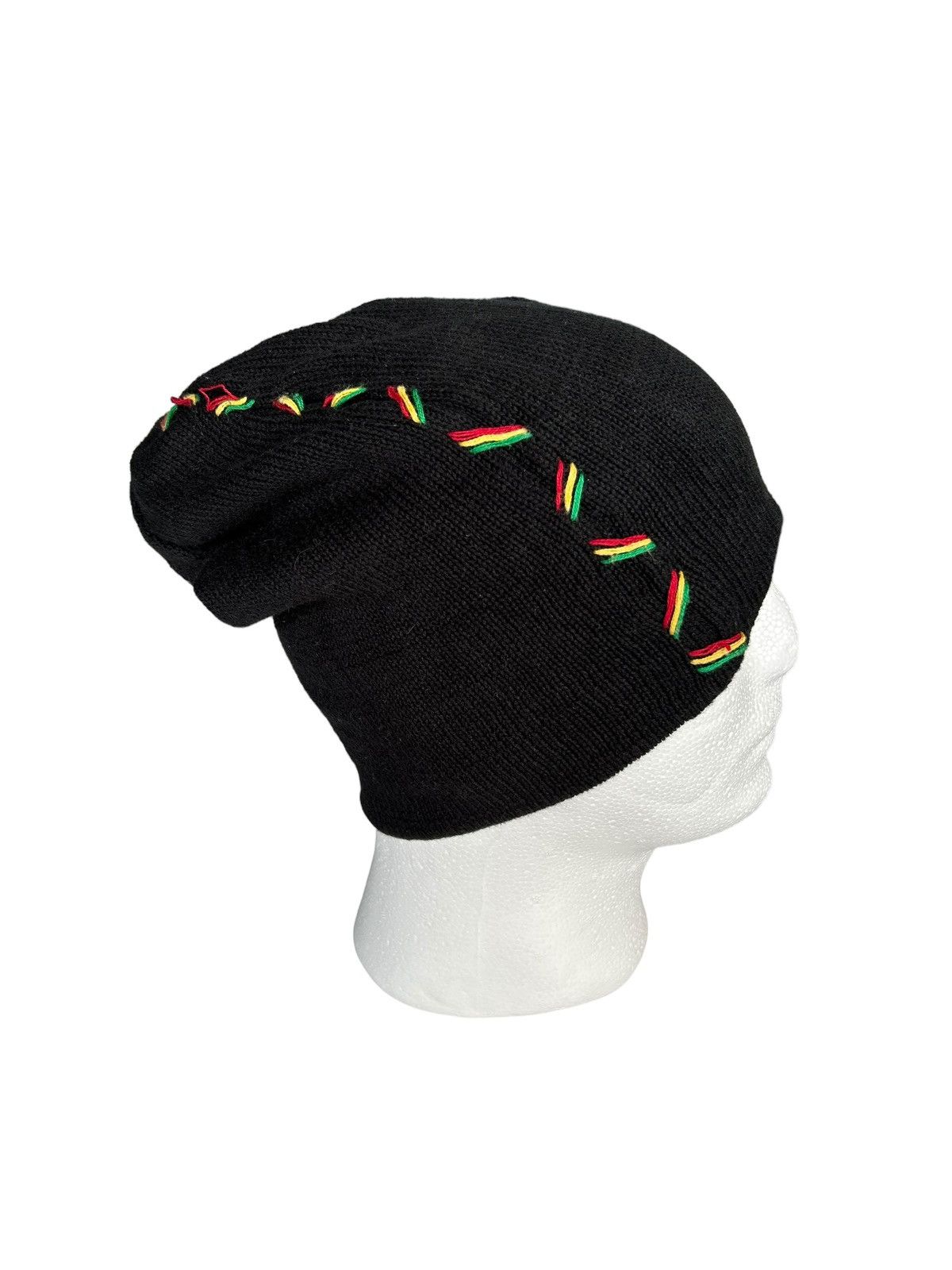 14th Addiction × Japanese Brand × Le Grande Bleu (L.G.B.) Punk Bondage Style Reversible Beanie Hats Size ONE SIZE - 2 Thumbnail