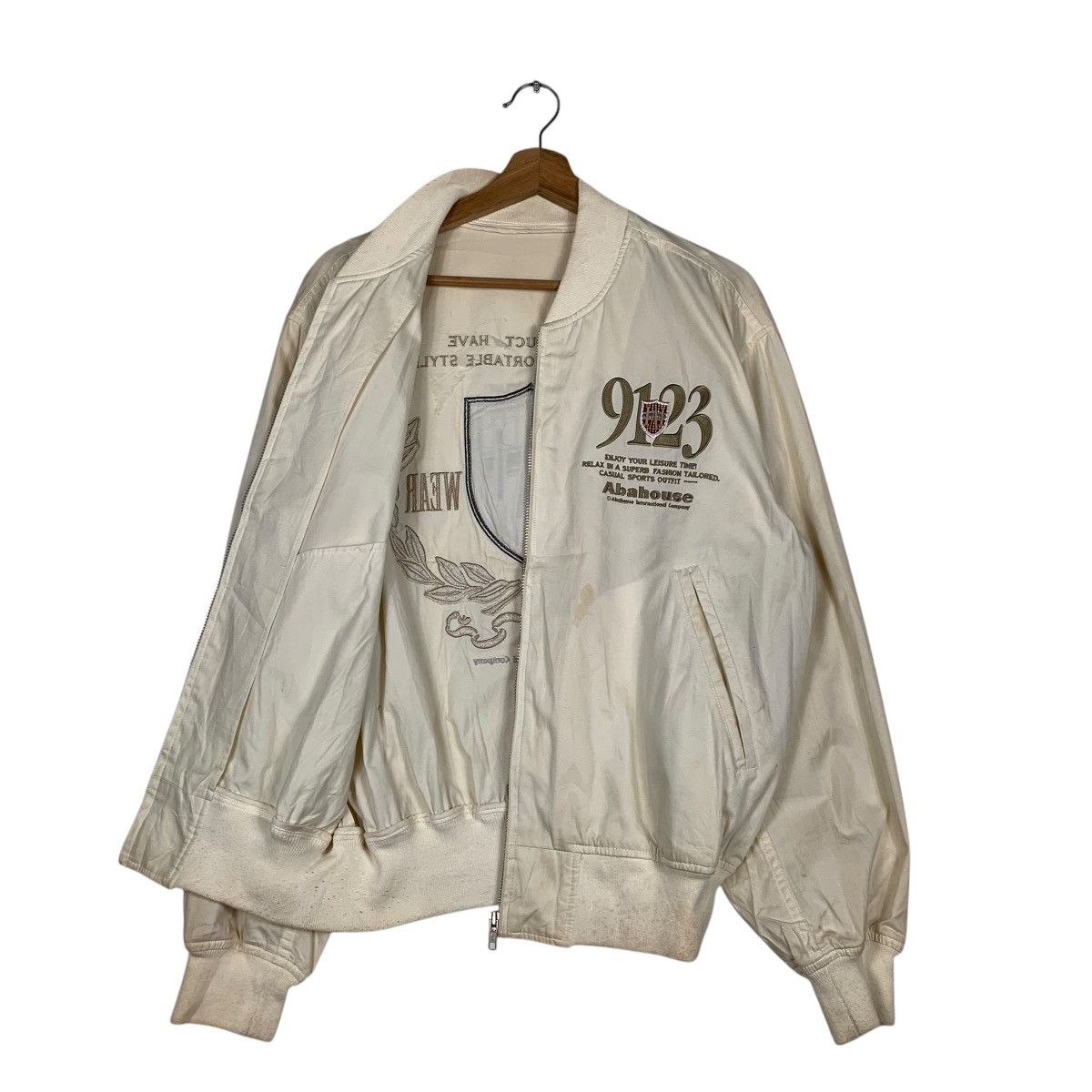 ABAHOUSE Abahouse Big Logo Bomber Jacket Size US M / EU 48-50 / 2 - 9 Thumbnail