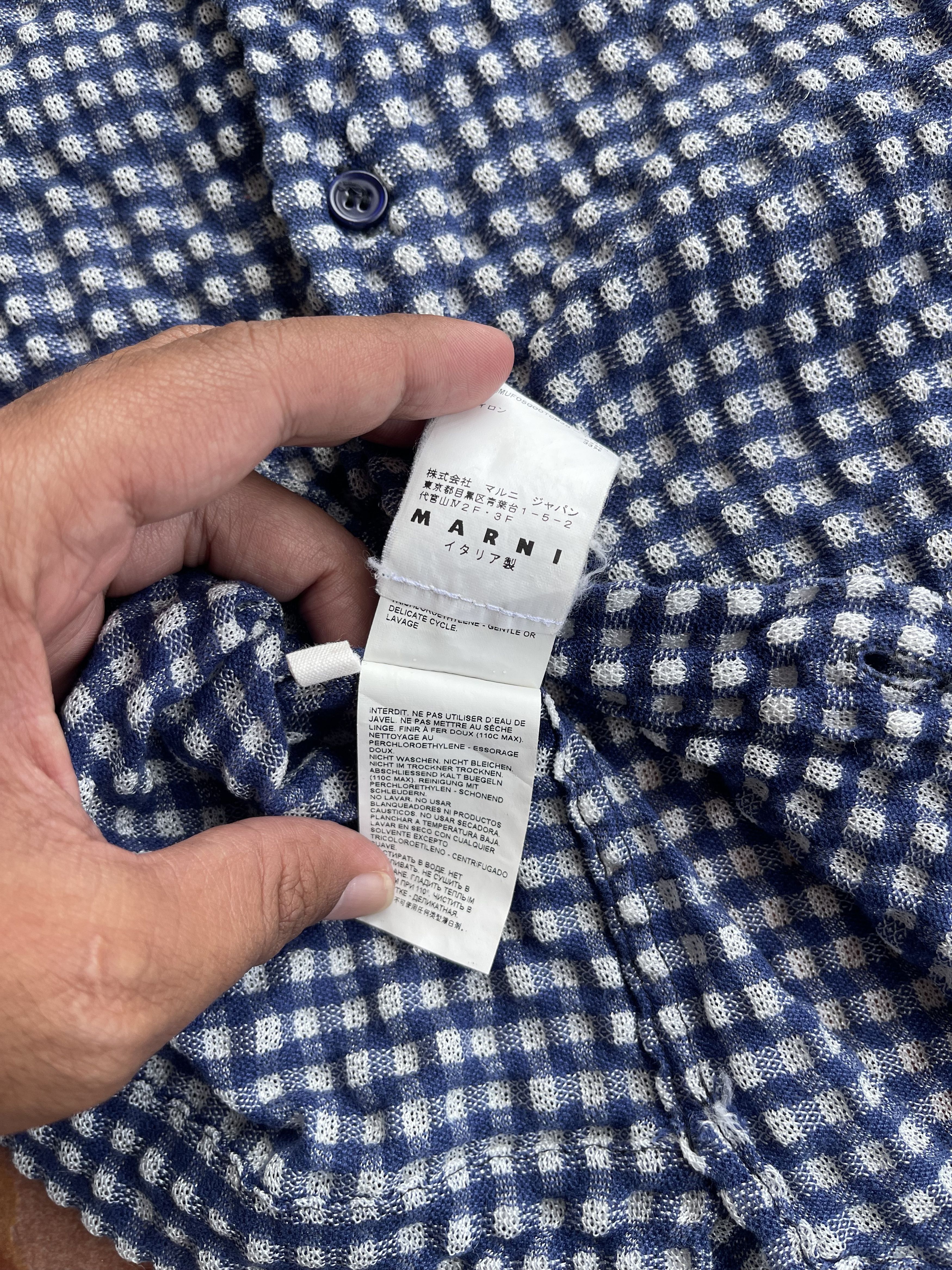 Designer × Marni Vintage Marni Button Up Pleats Please Size US S / EU 44-46 / 1 - 9 Thumbnail